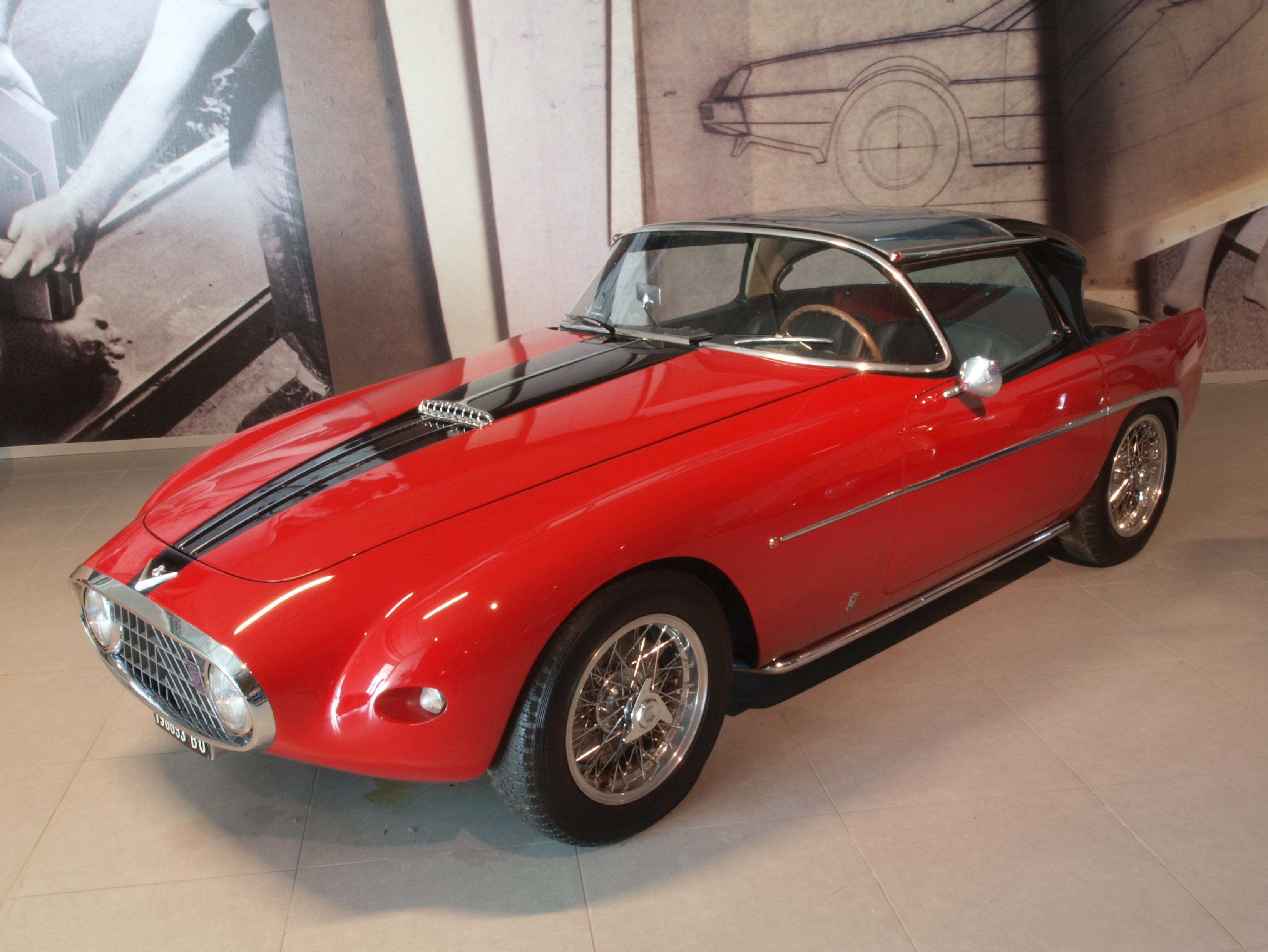 1953 Fiat 8V Demon Rouge photo4