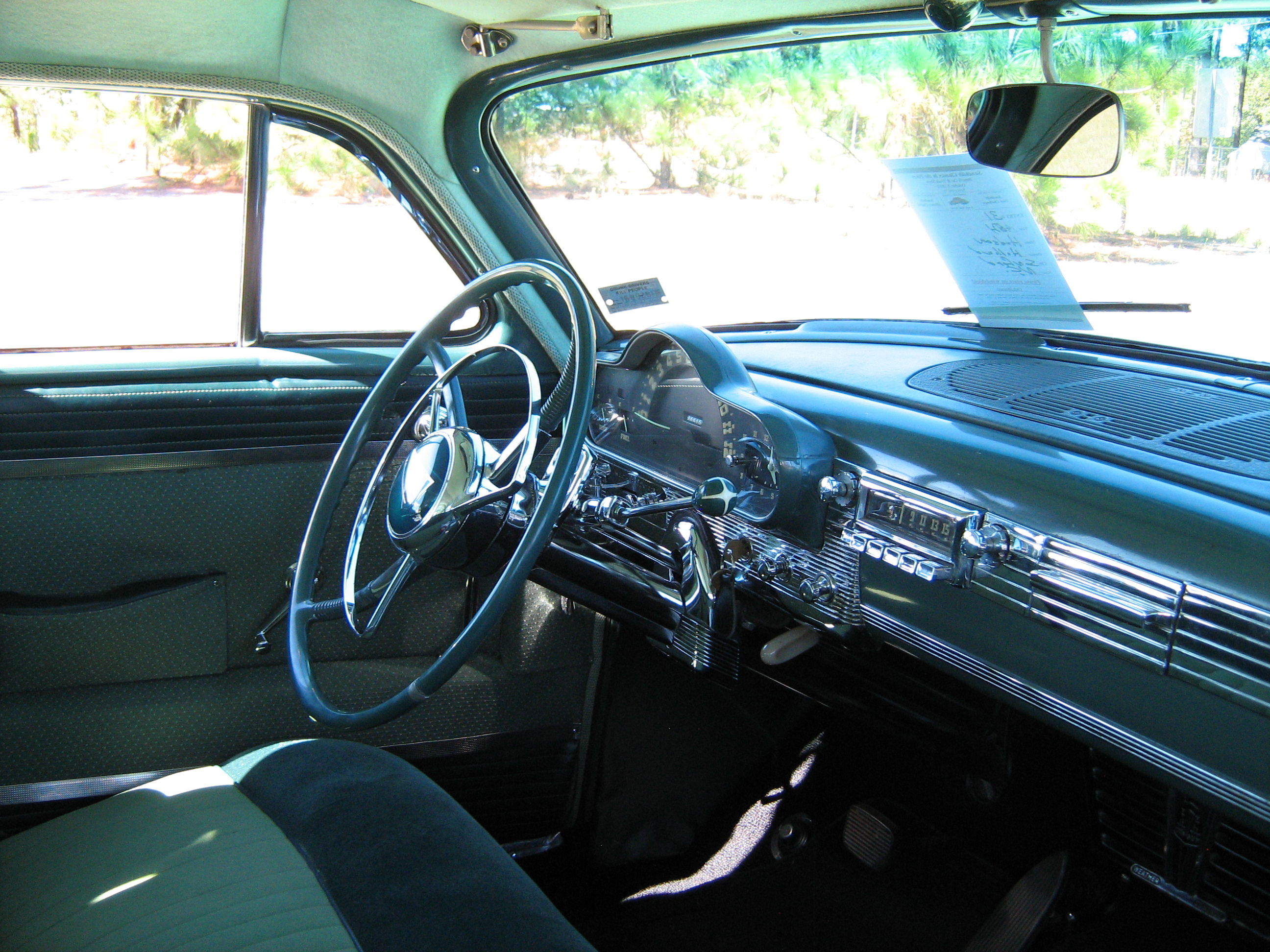1954 Hudson Hornet Twin H sedan green i2