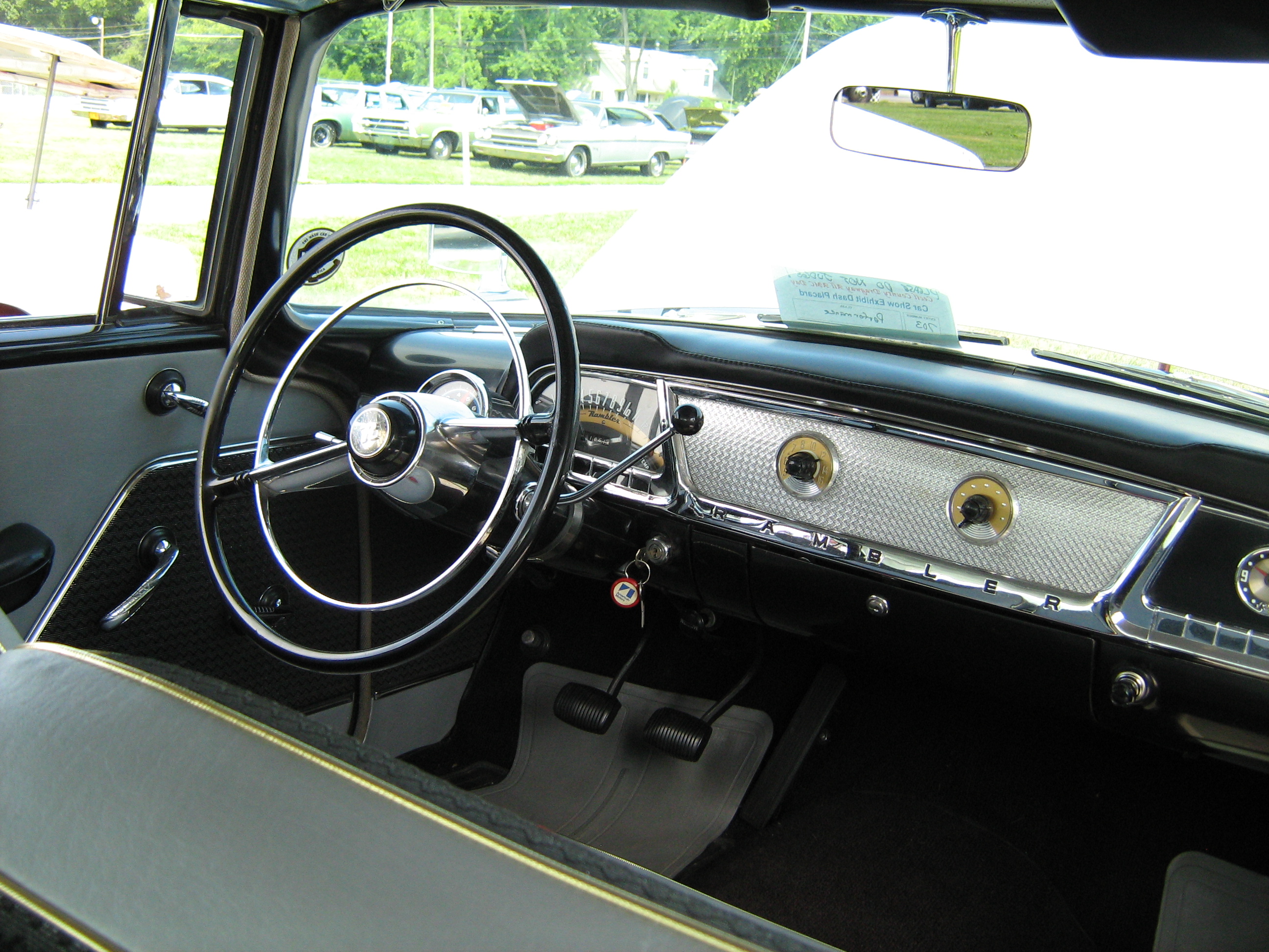 1957 Rambler Rebel hardtop dar-Cecil'10
