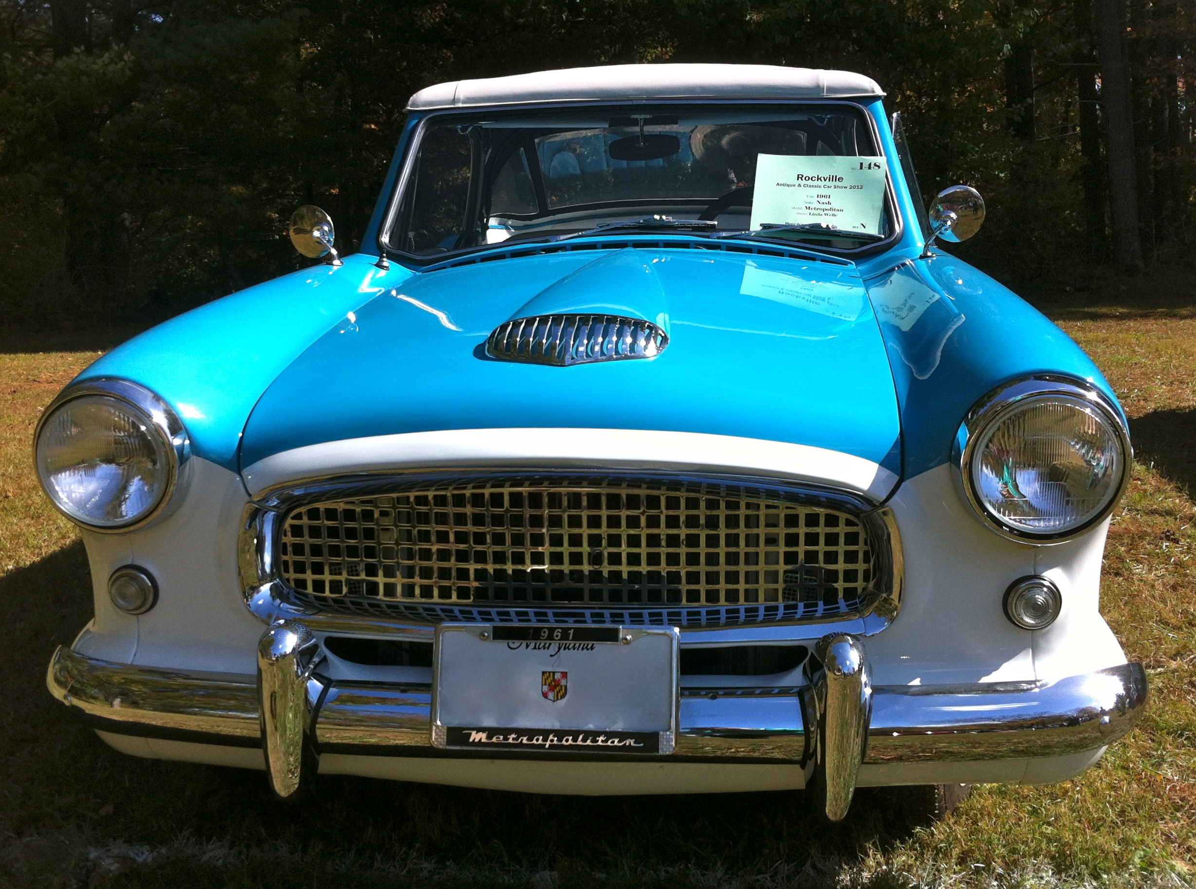 1961 Metropolitan convertible at 2012 Rockville f