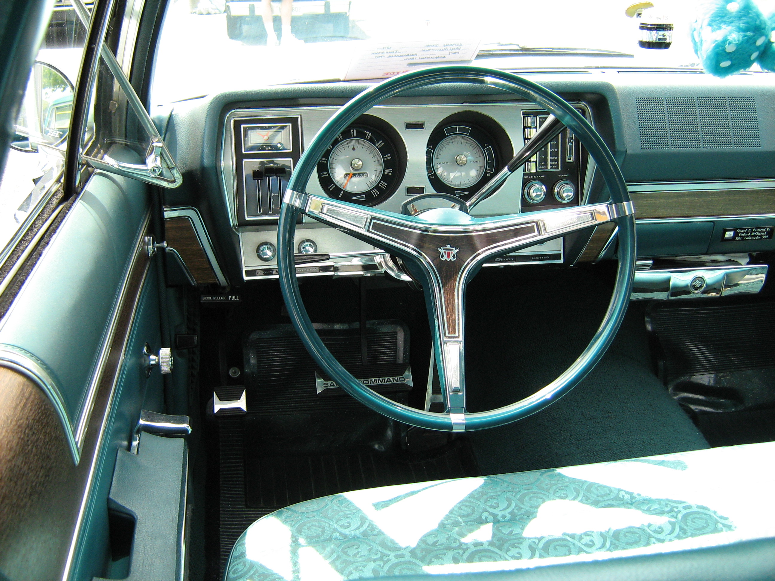 1967 Ambassador 990 4-d aqua pa-d