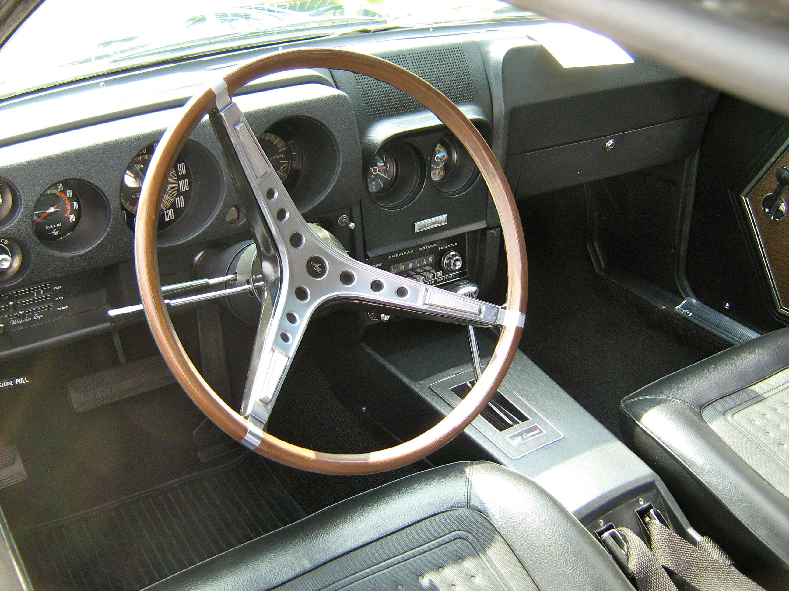 1968 AMC AMX yellow 390 auto md-id