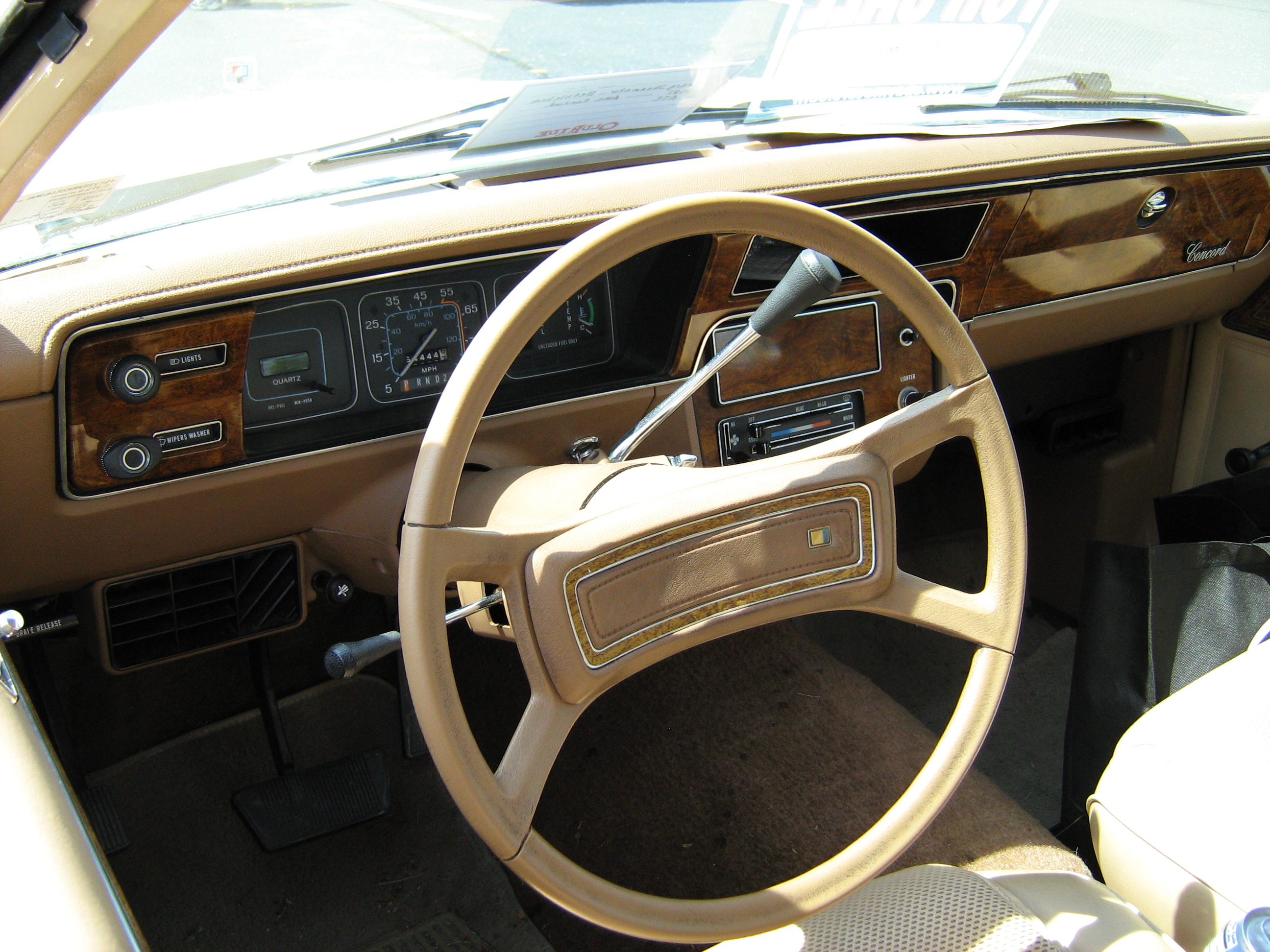 1981 AMC Concord 4-door beige PAin