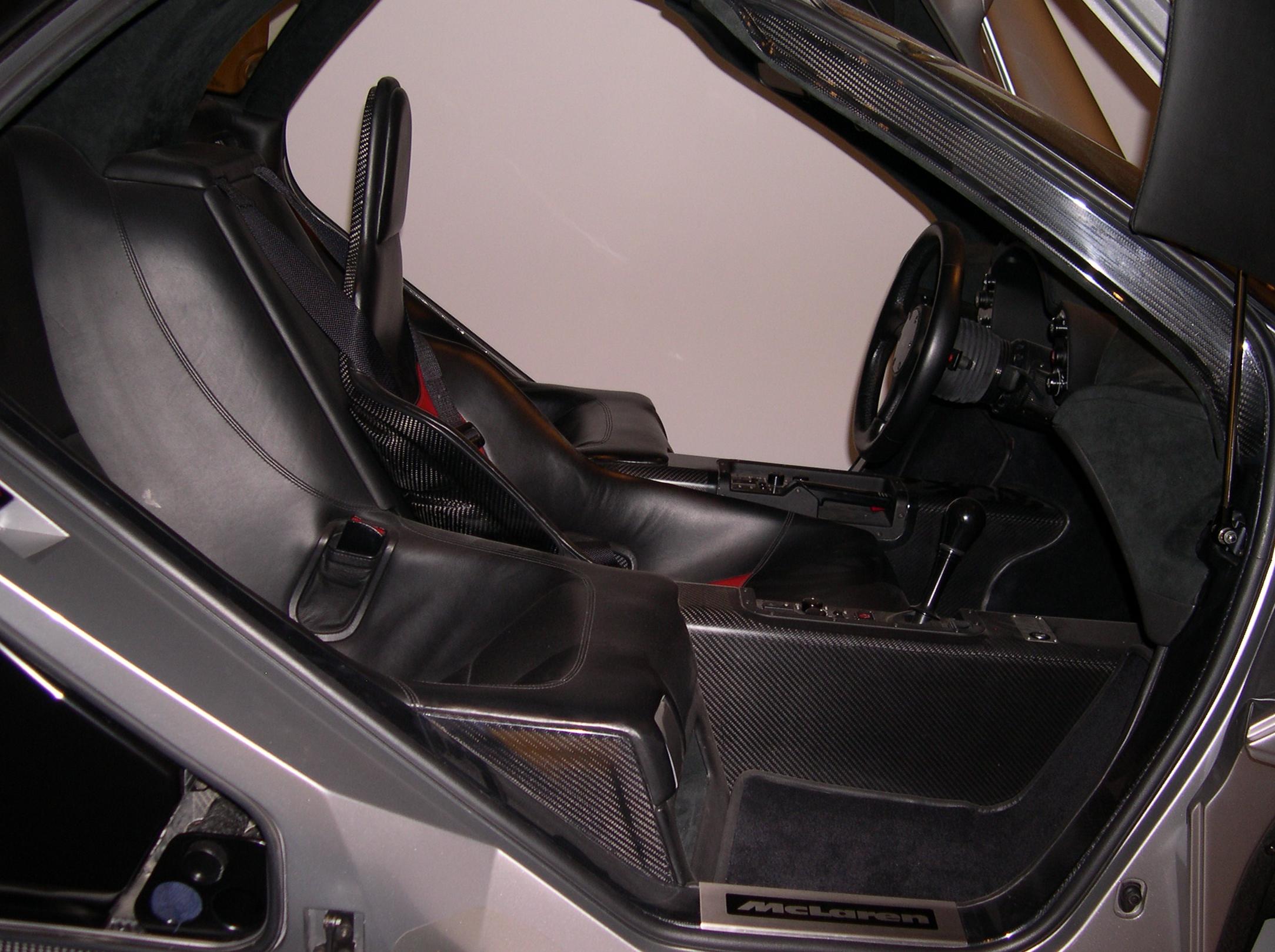 1996 McLaren F1 interior