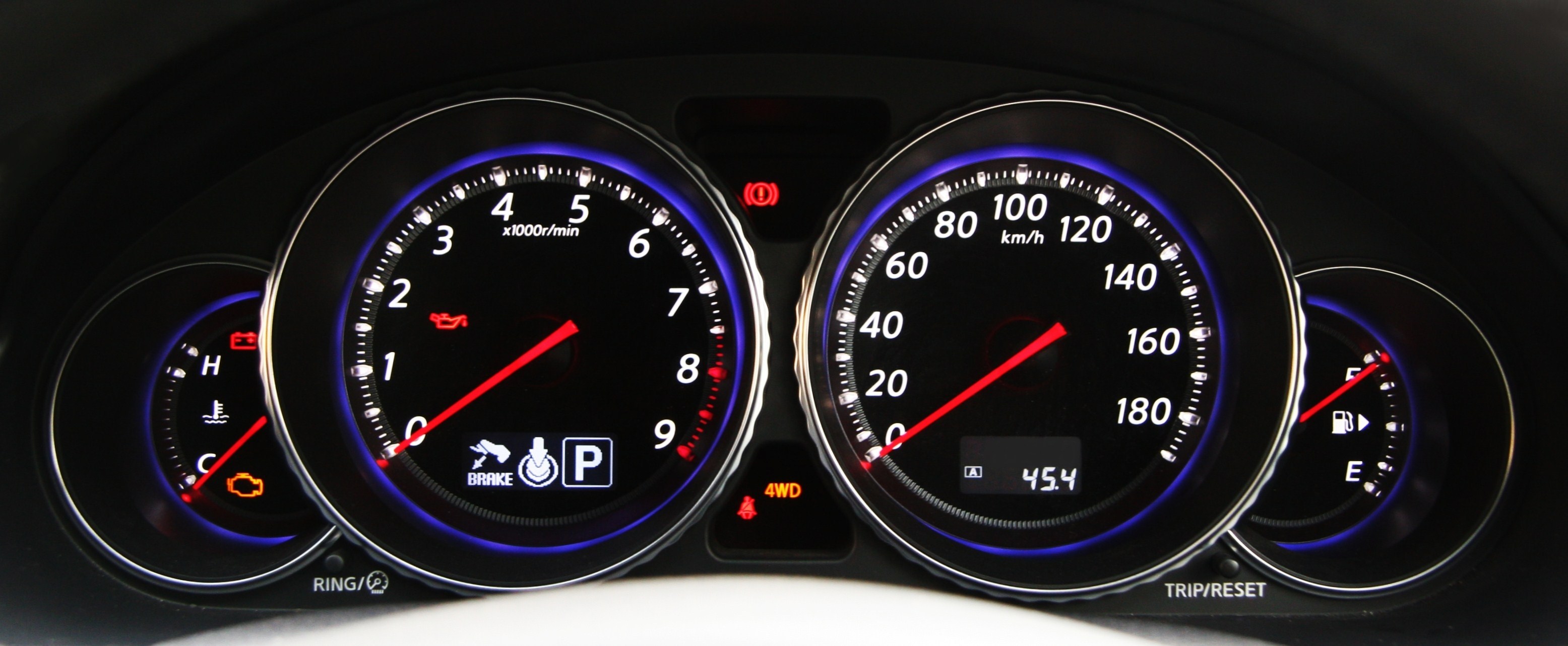 2007-2009 NISSAN FUGA Solar Eclipse Meter