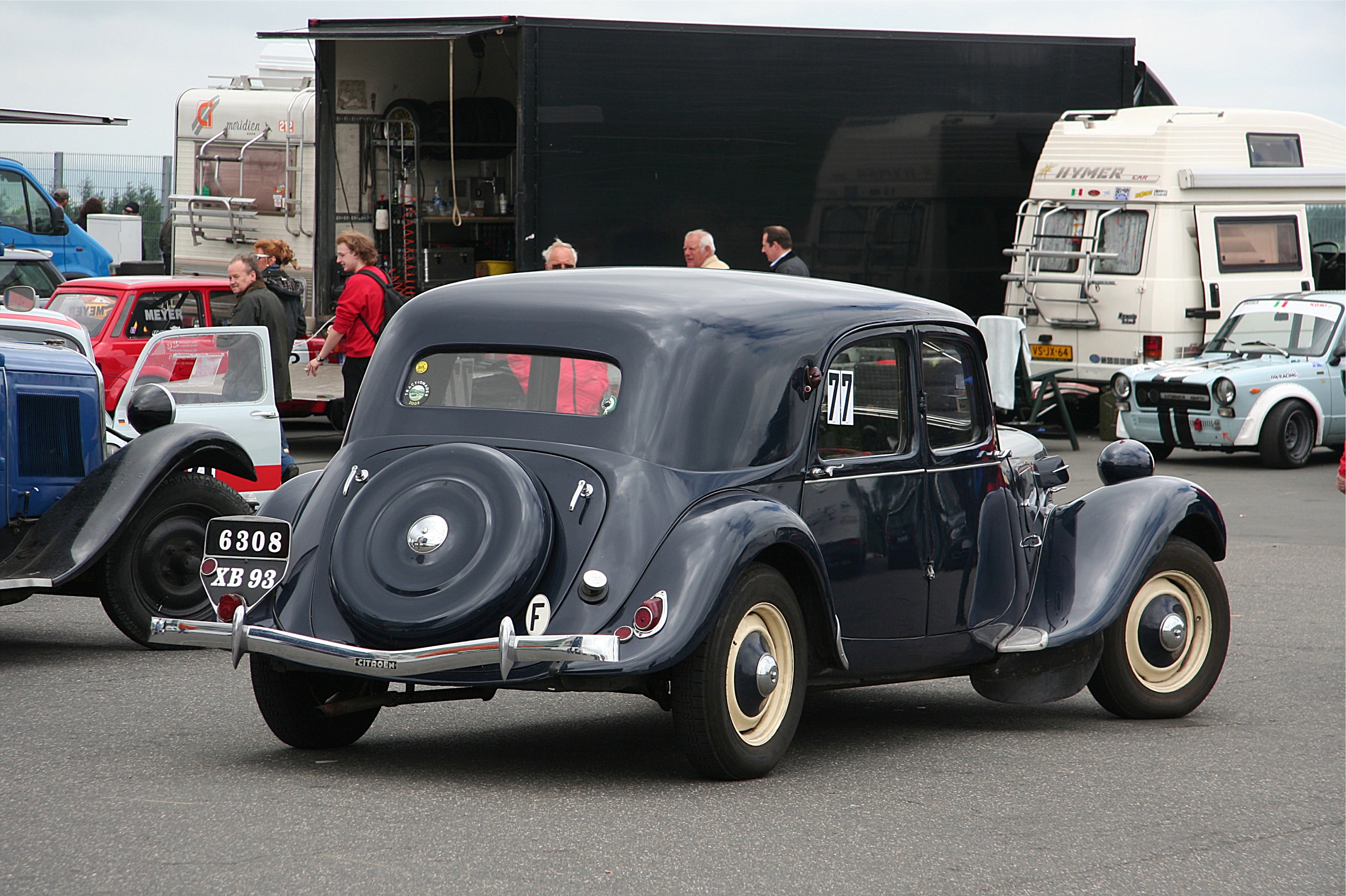 2008-06-28 0979 Citroen Traction Avant 11 B (Heck)