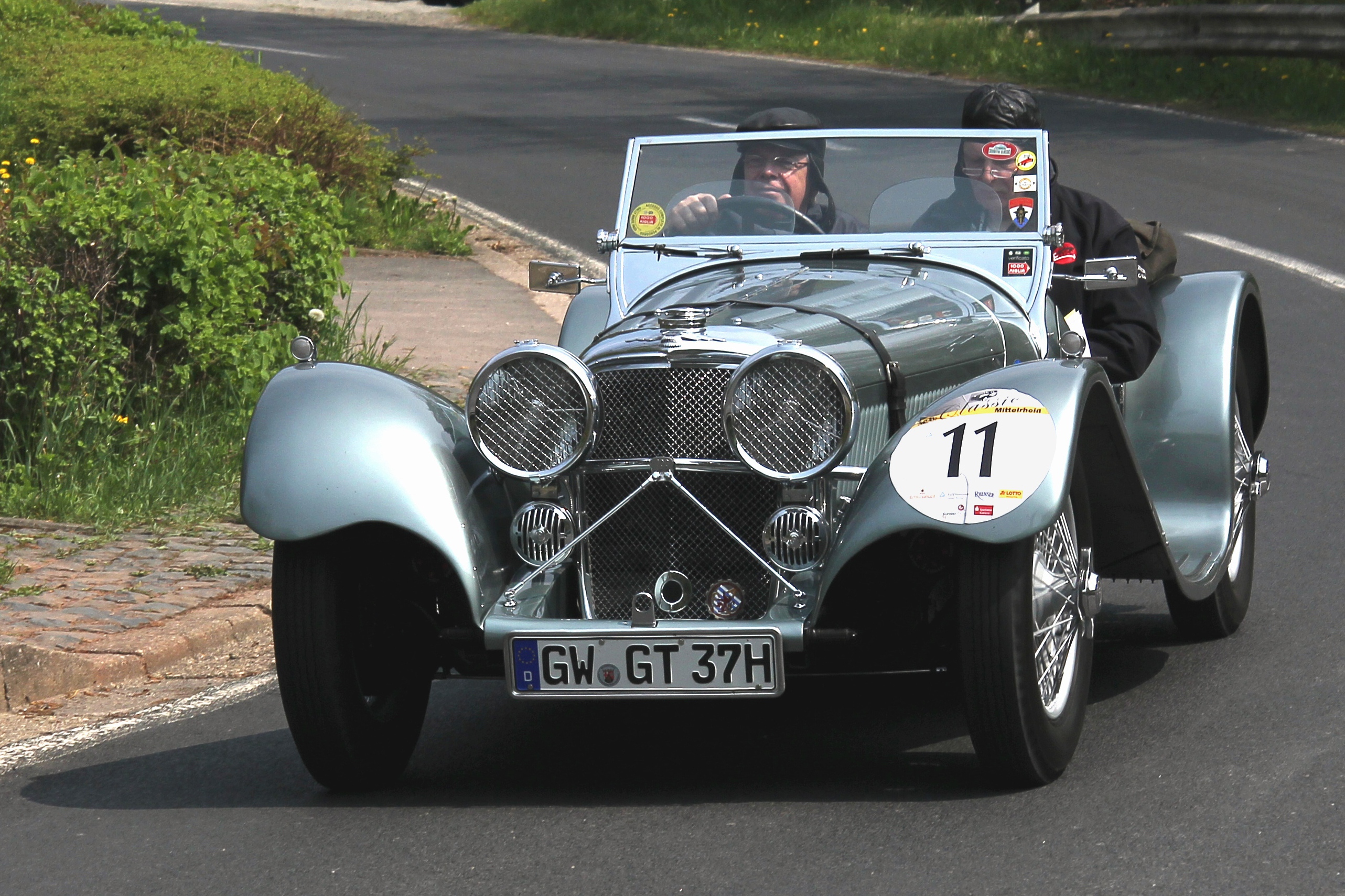 2013-05-04 (9613b) Jaguar SS 100, Bj. 1938