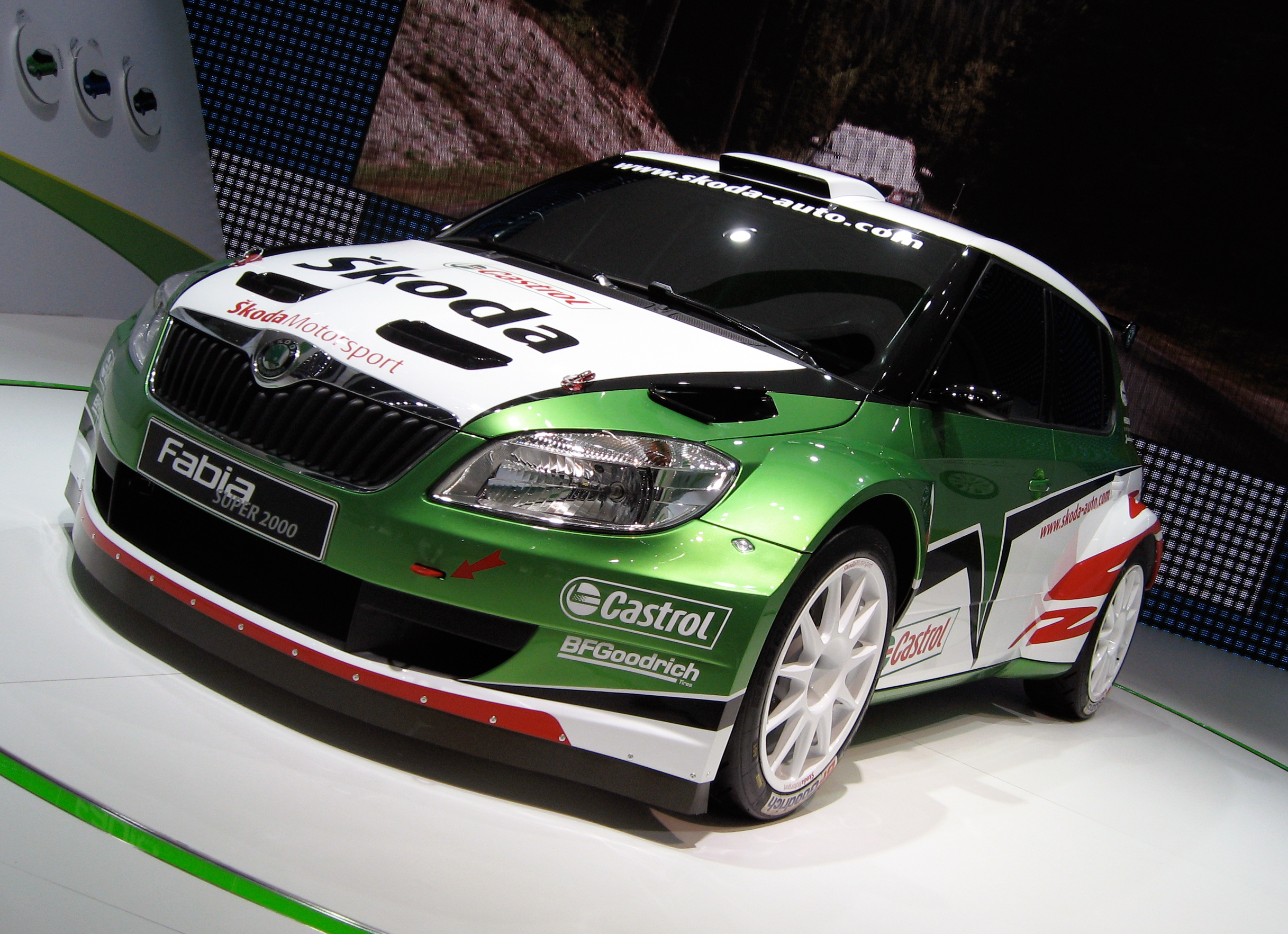Škoda Fabia S2000 Motorshow Geneva 2010