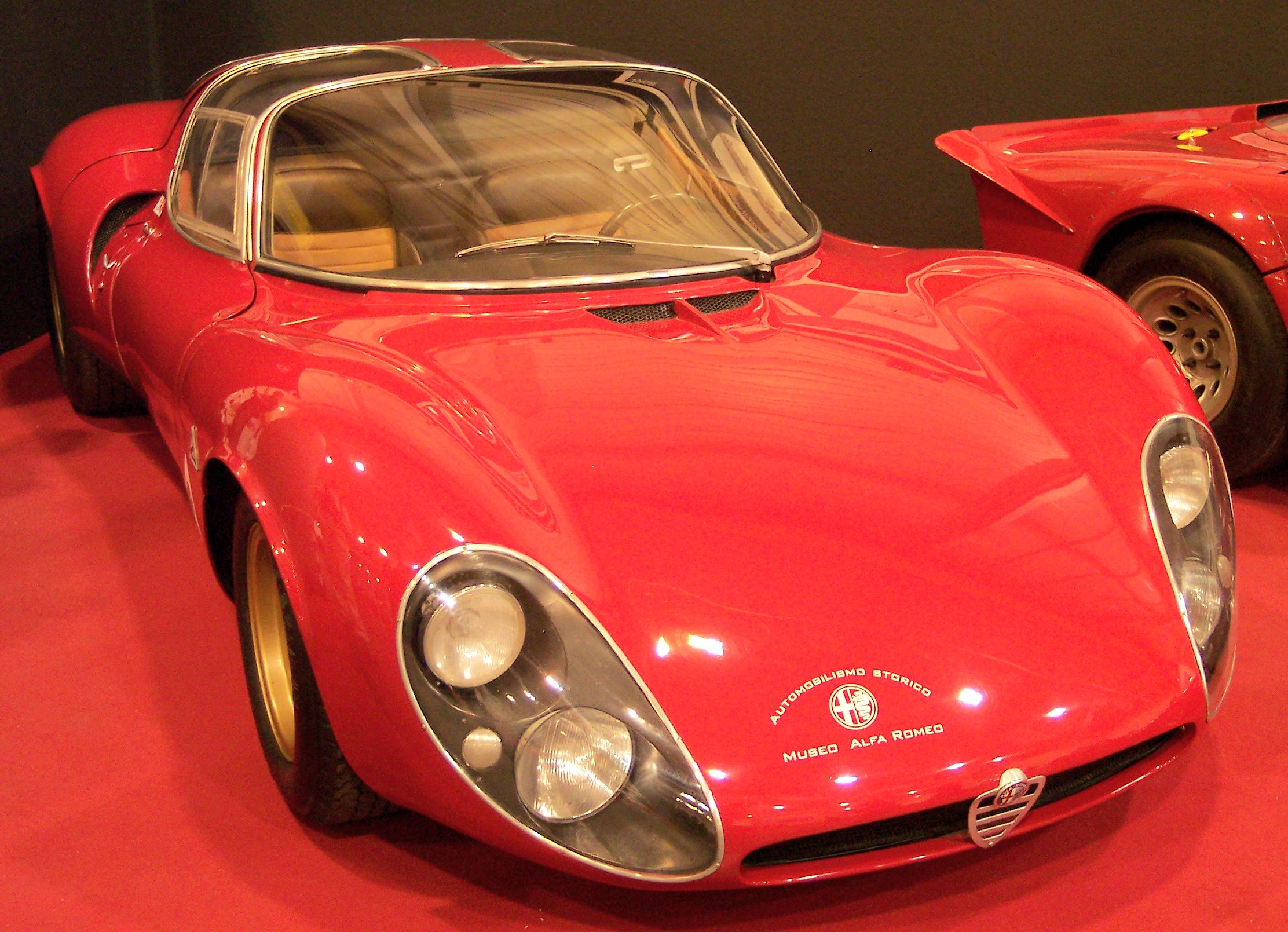 Alfa Romeo 33 Stradala Prototyp 1967 red vr TCE