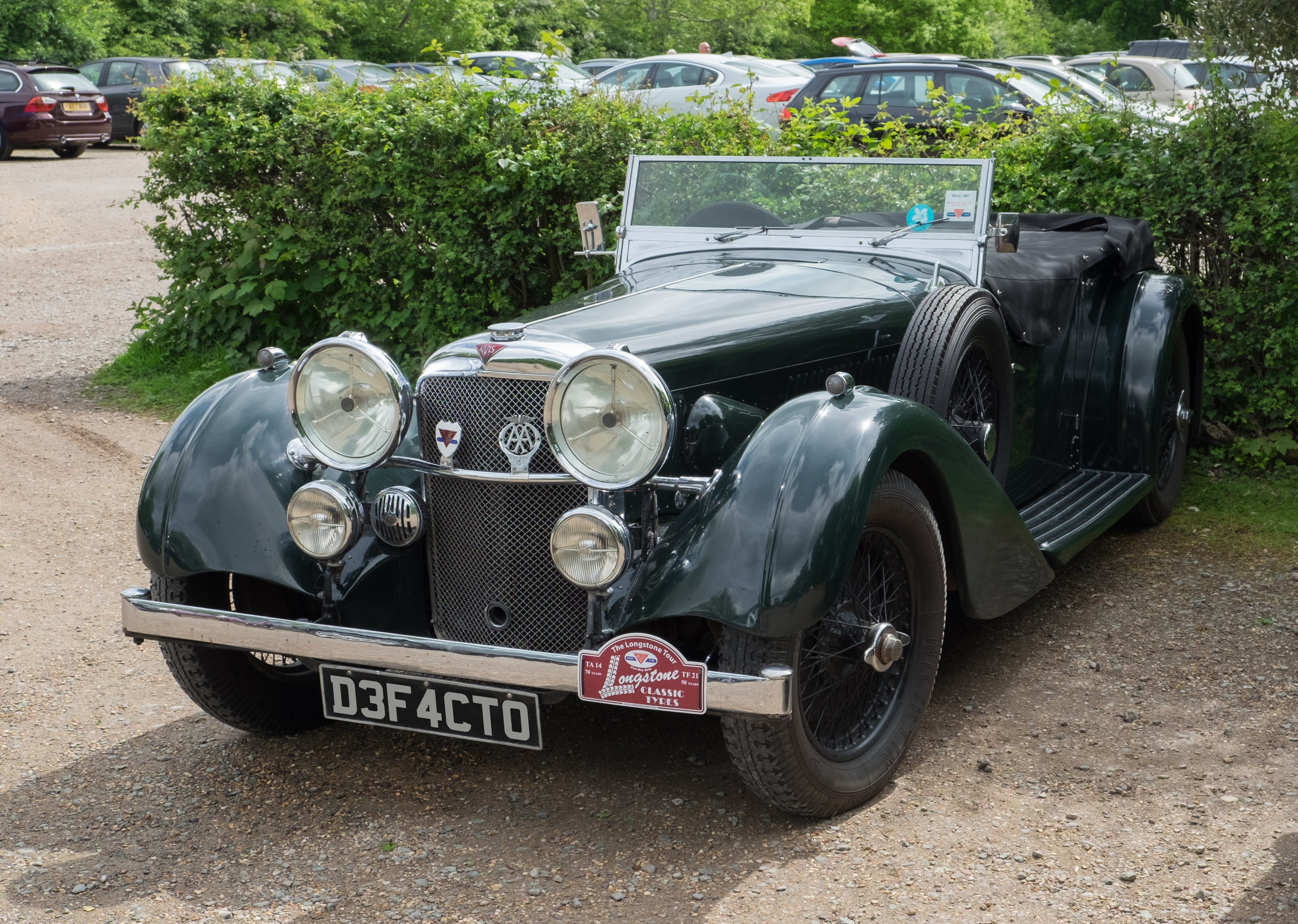 Alvis Speed 20 SC 1935 - front three-quarter