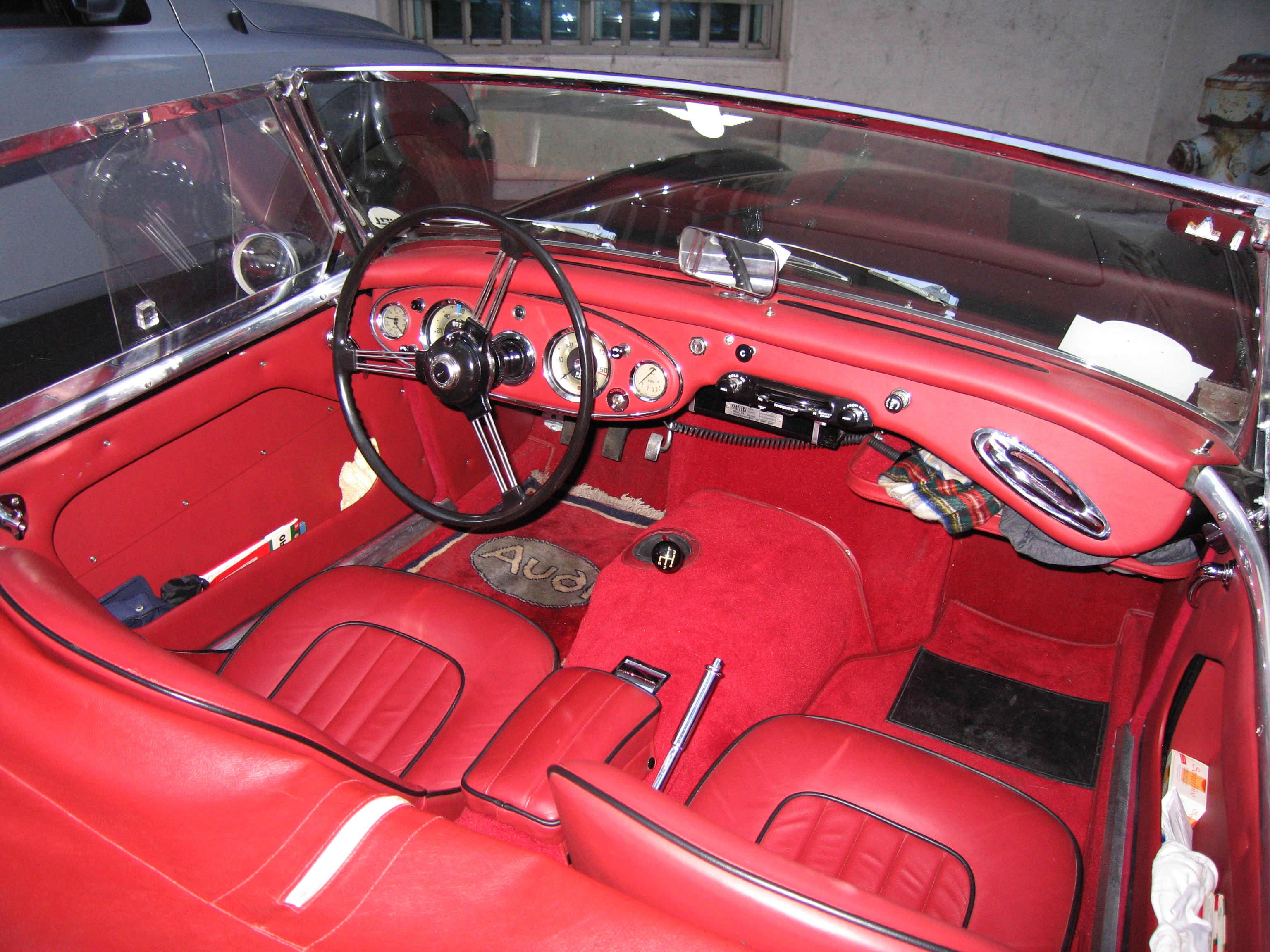 Austin Healy 3000 Cockpit
