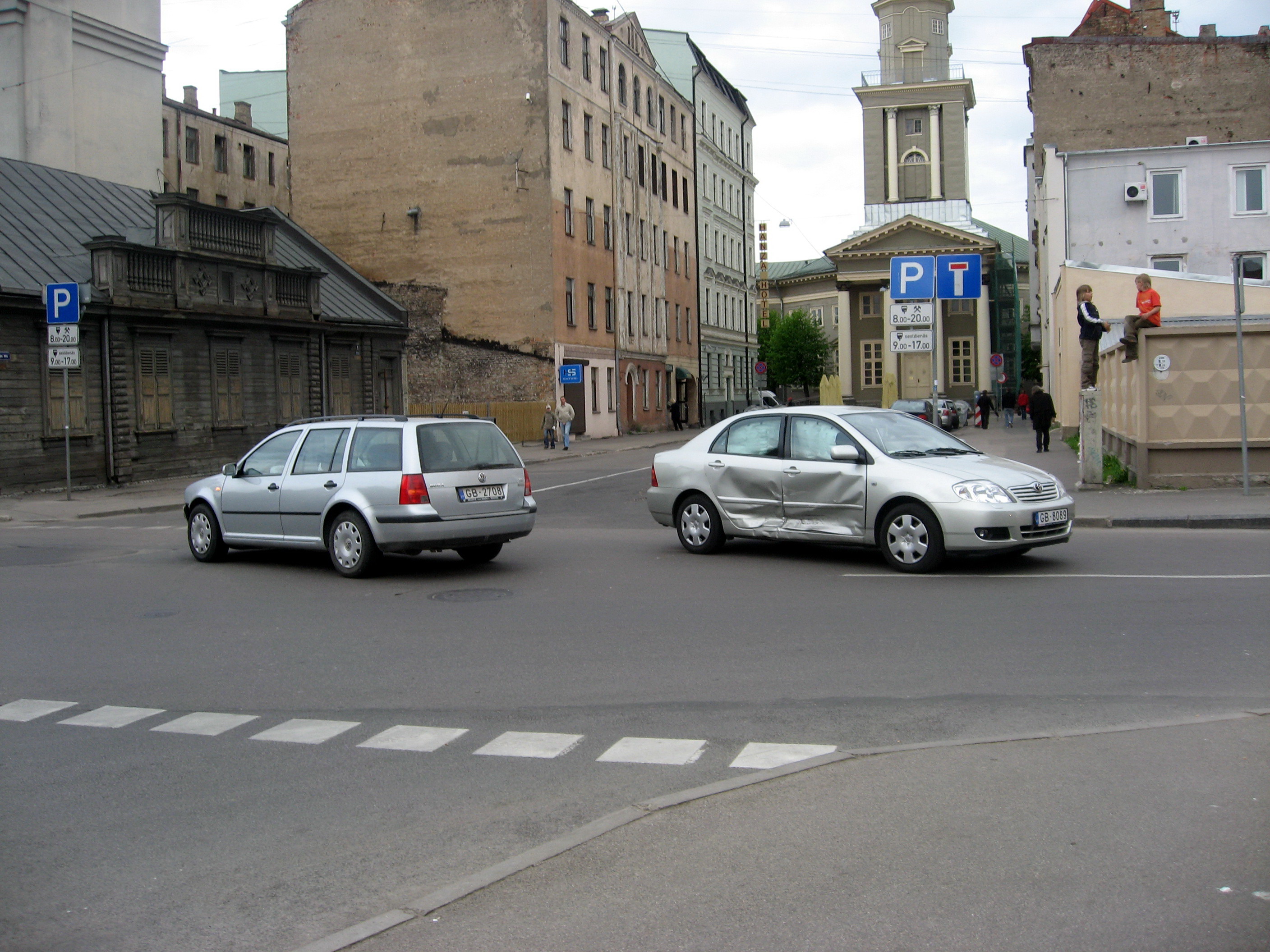 Autonehoda v Rize