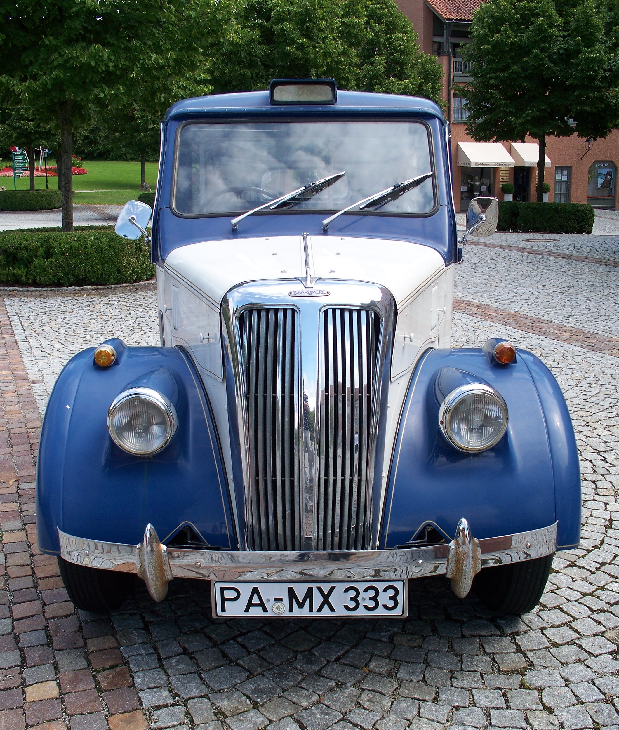 Beardmore vehicle - front view