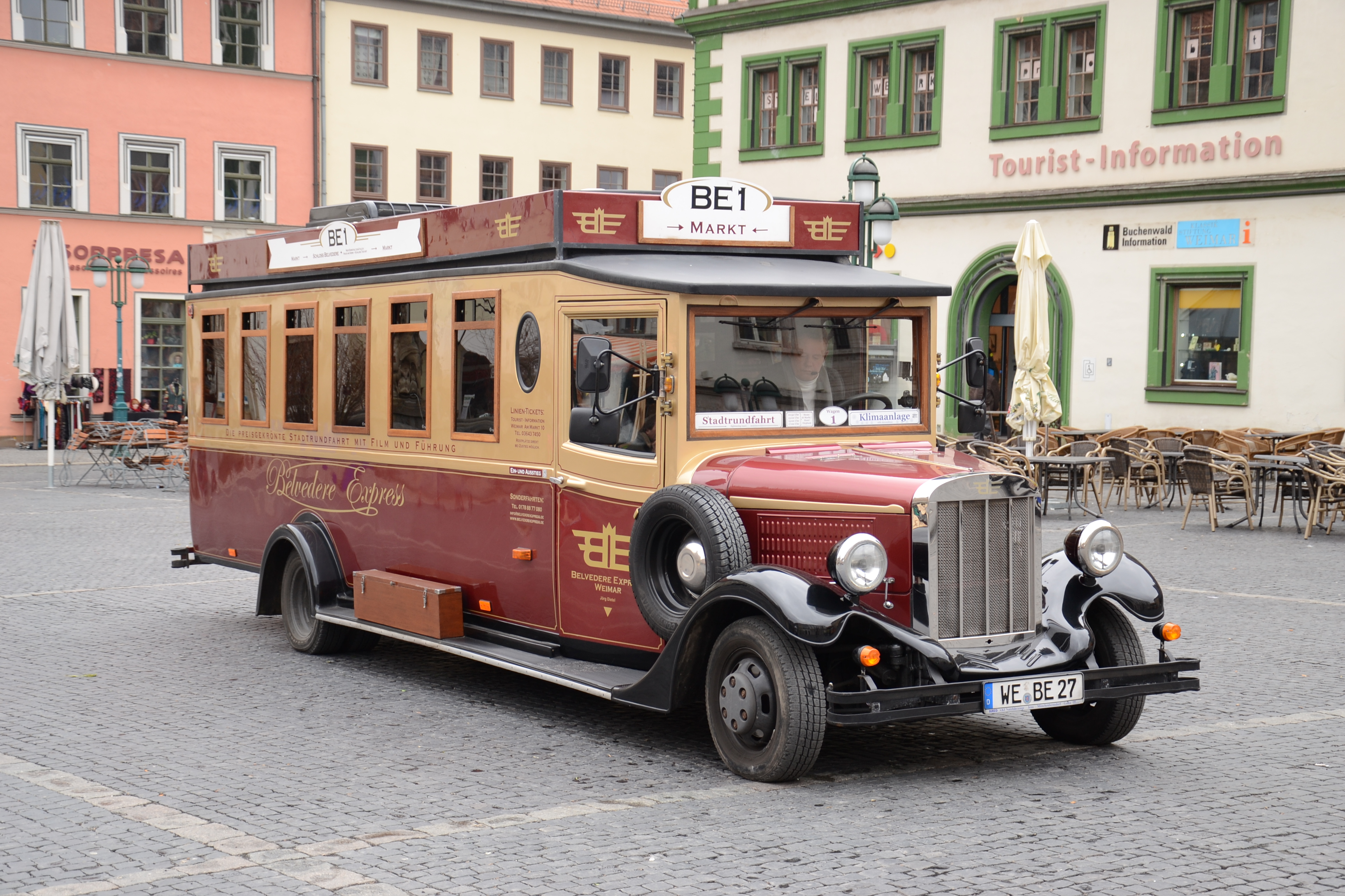 Belvedere Express in Weimar