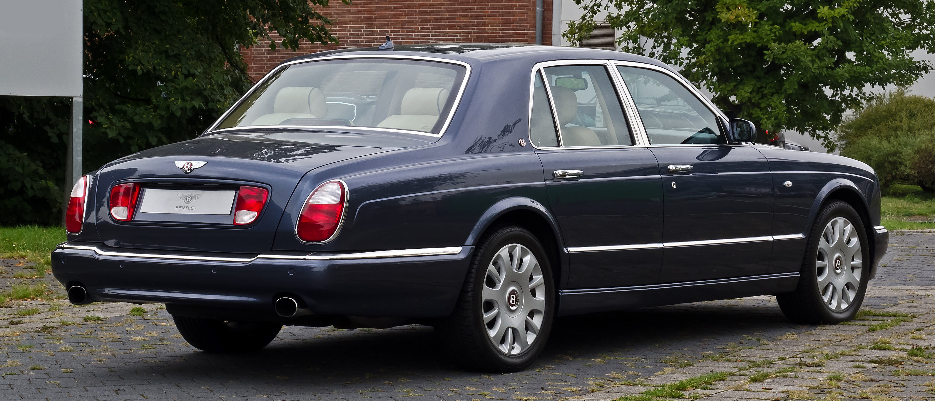 Bentley Arnage R (Facelift) – Heckansicht (2), 3. September 2012, Düsseldorf