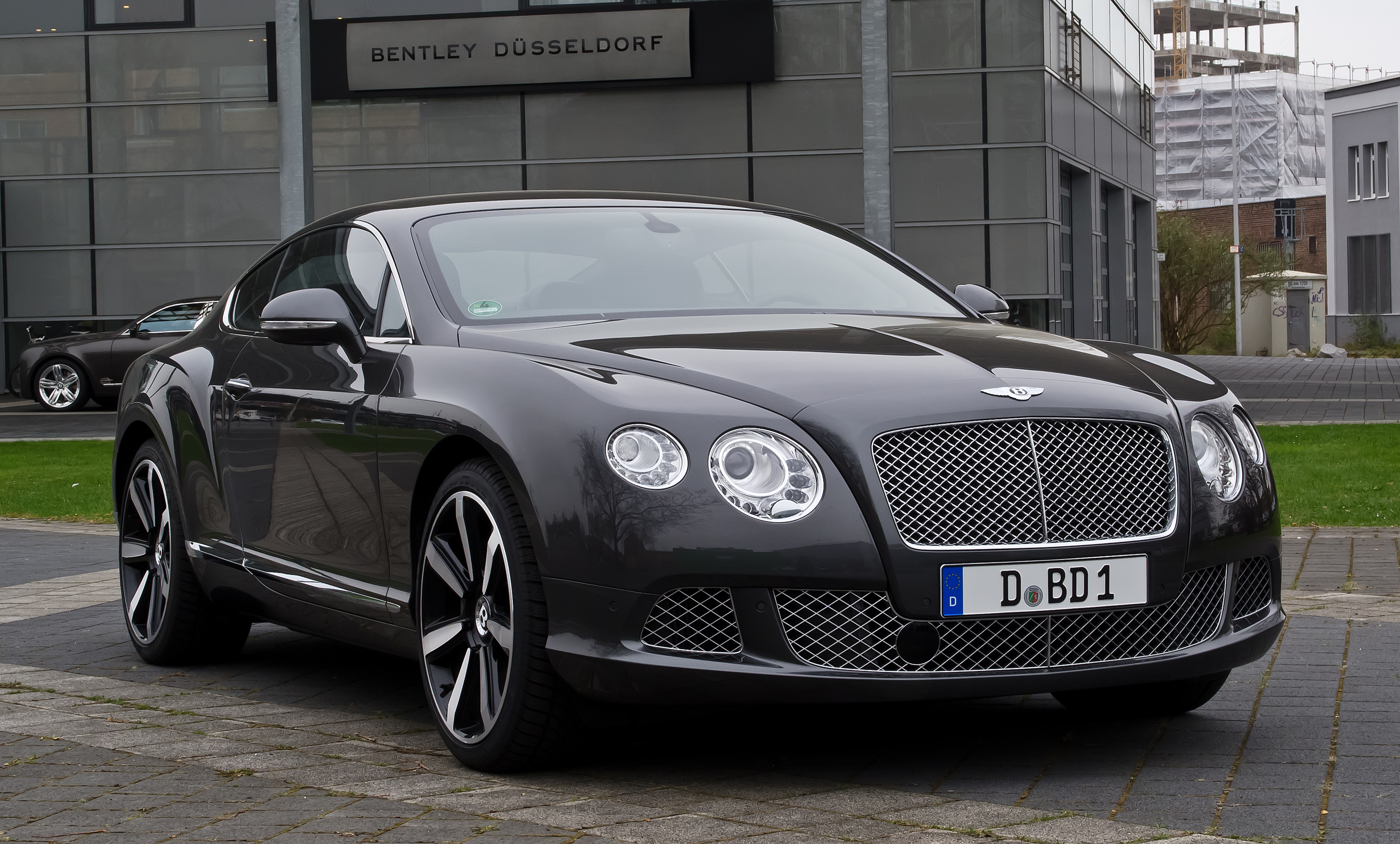 Bentley Continental GT (II) – Frontansicht (1), 5. April 2012, Düsseldorf