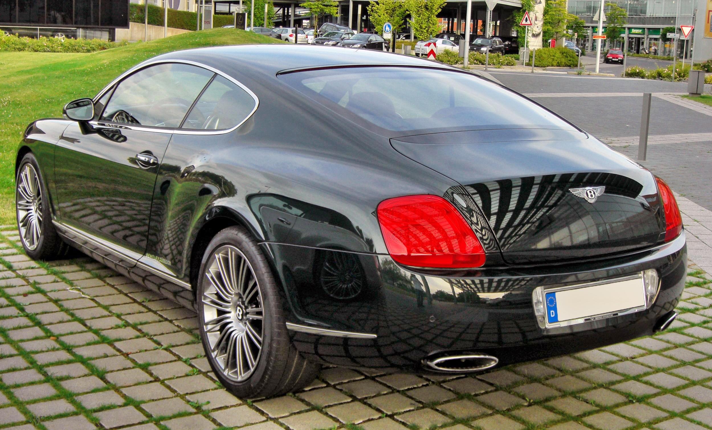 Bentley Continental GT Speed 20090720 rear-1