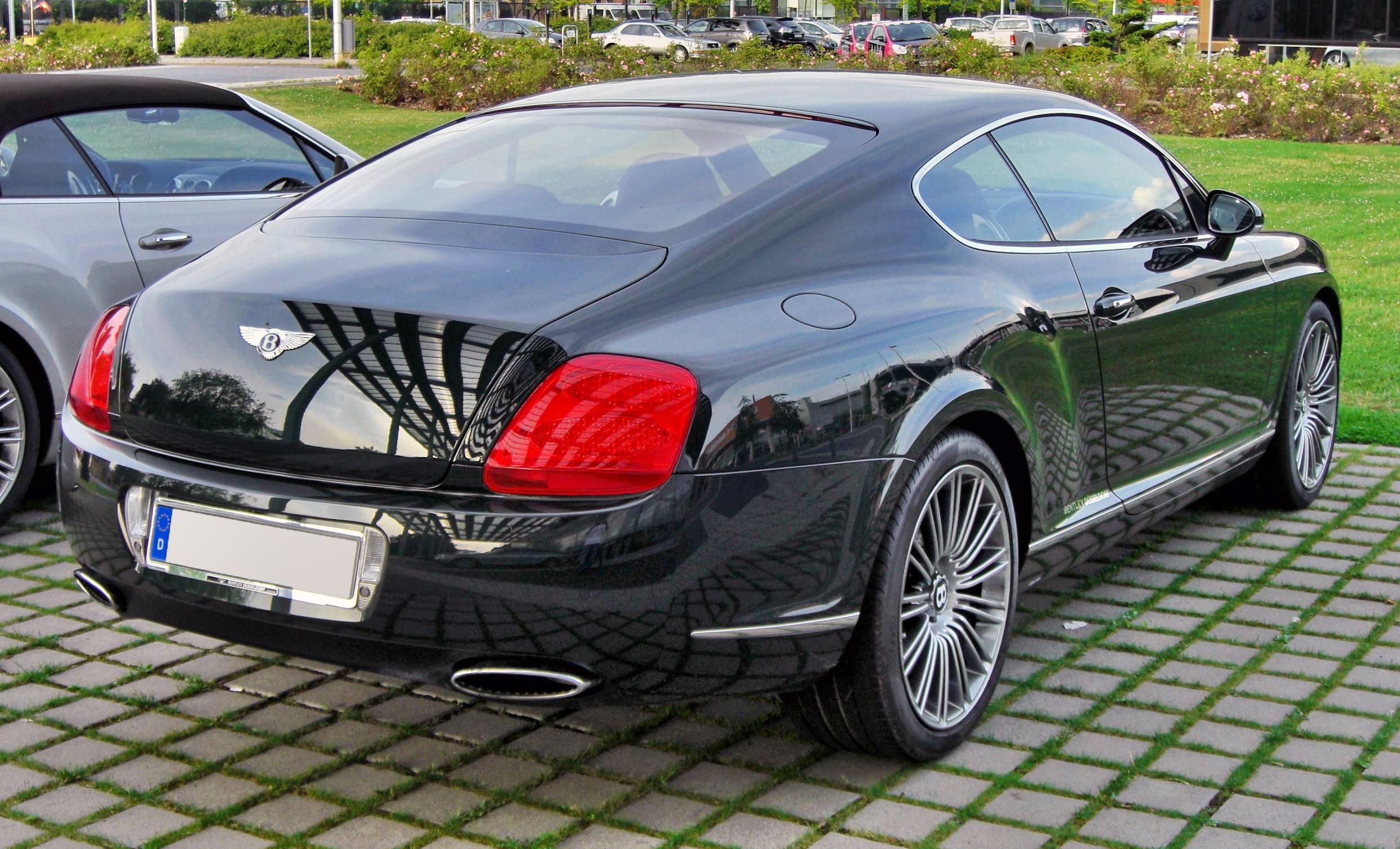 Bentley Continental GT Speed 20090720 rear