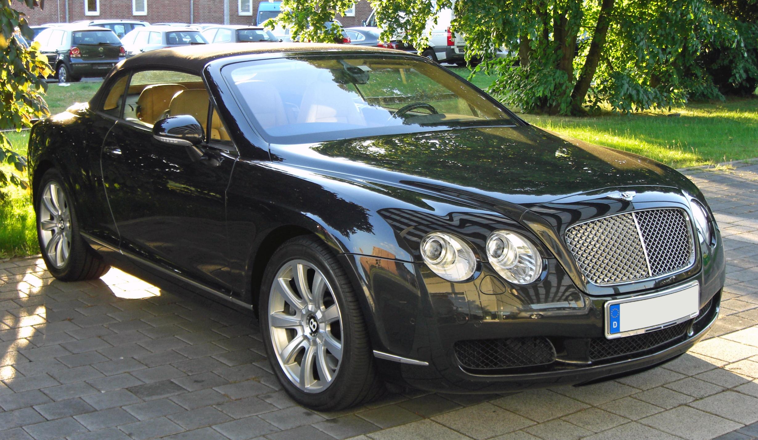Bentley Continentel GTC 20090529 front