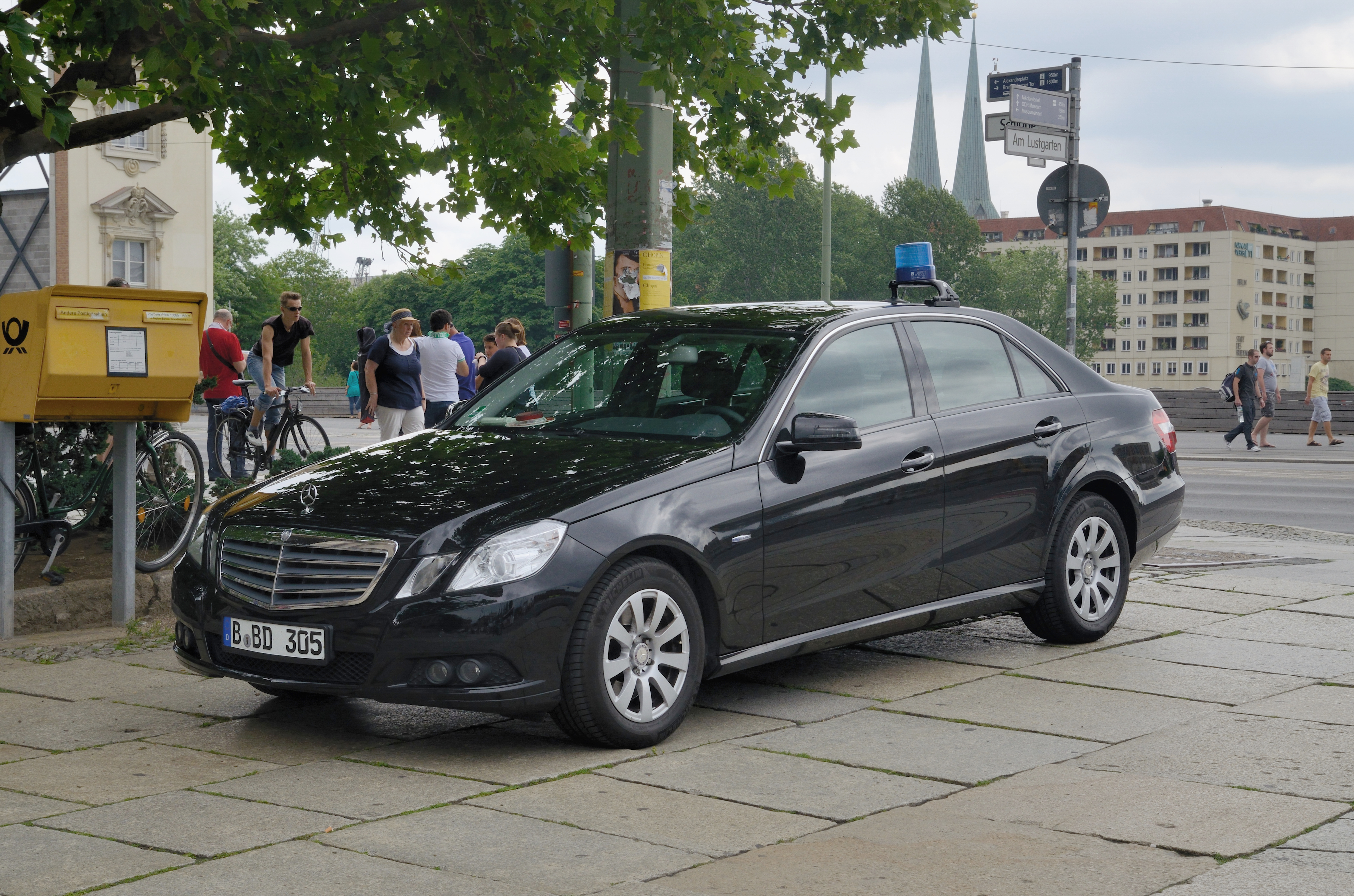 Berlin - Ziviler Polizeiwagen
