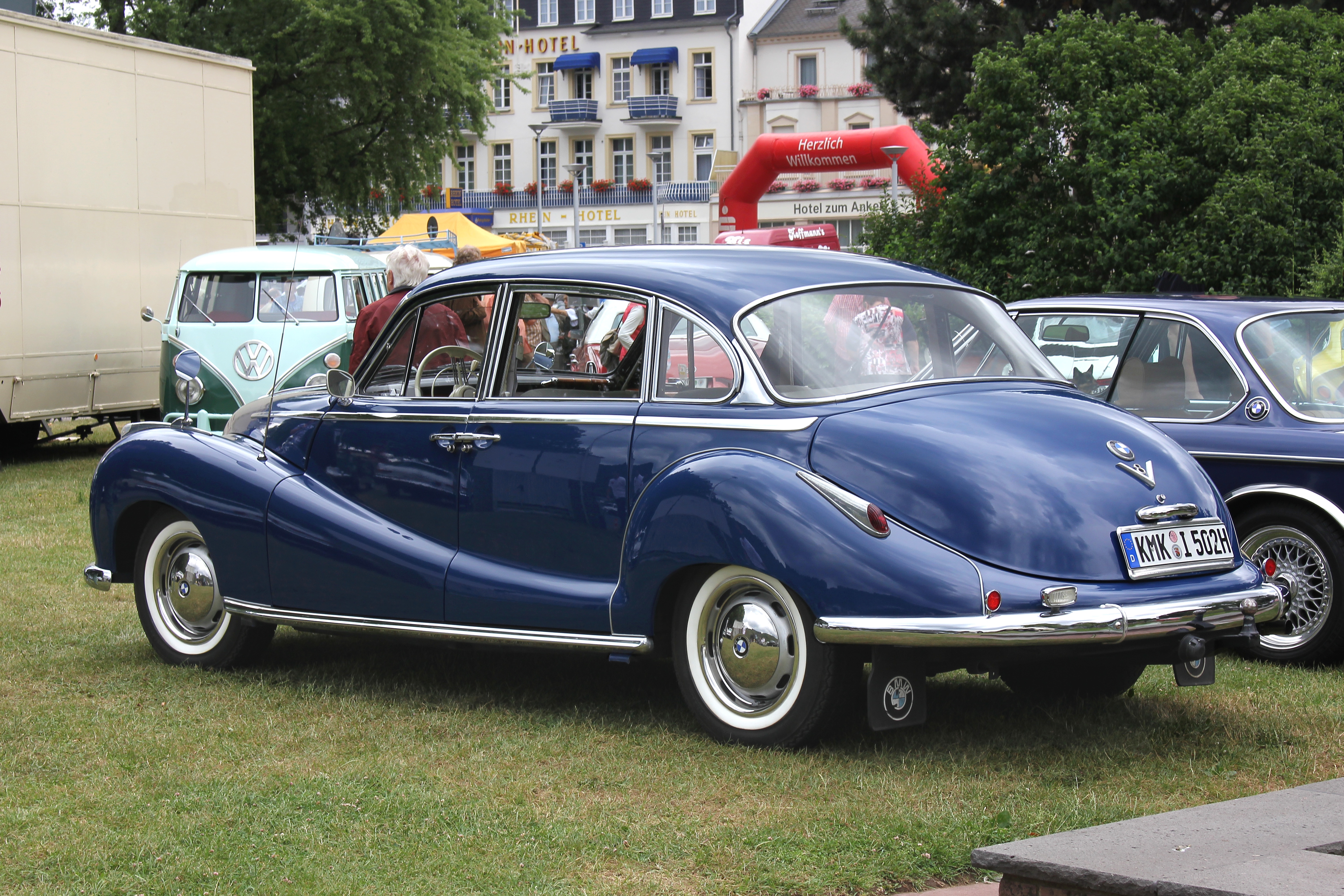 BMW 502, Bj. 1957, Heck (2017-07-02 Sp)