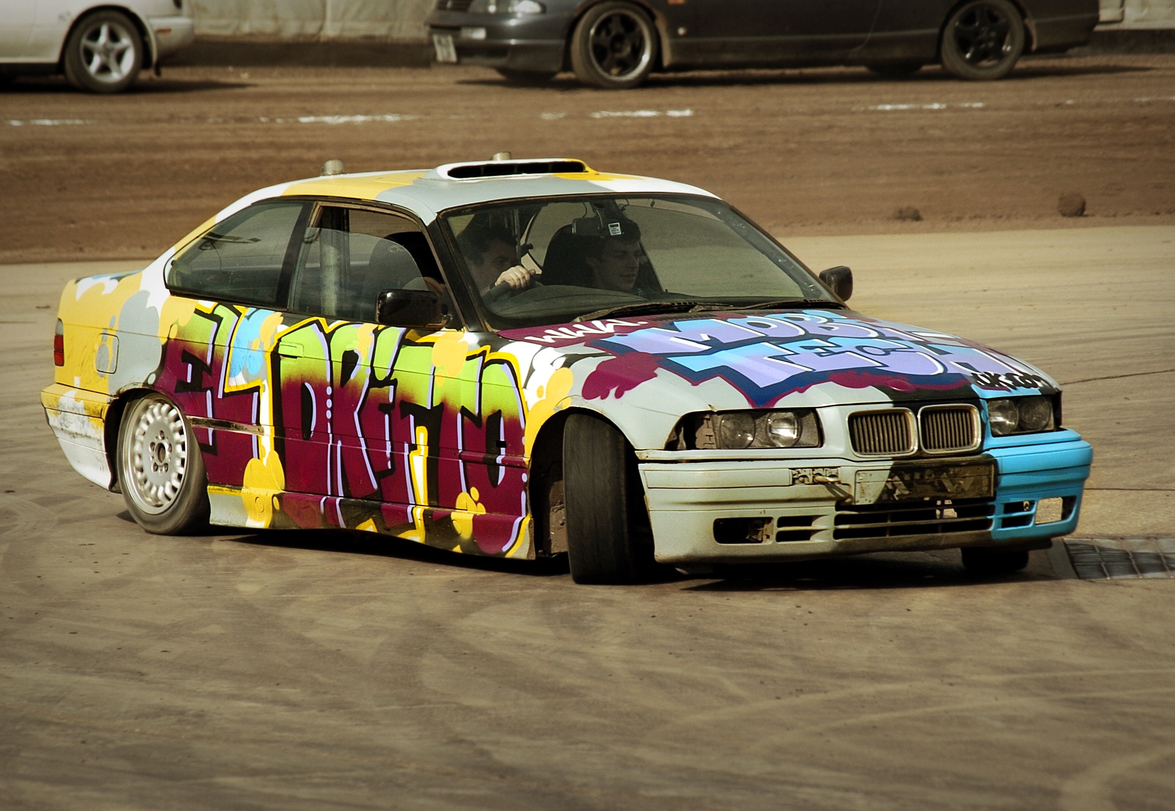 BMW E36 drifting