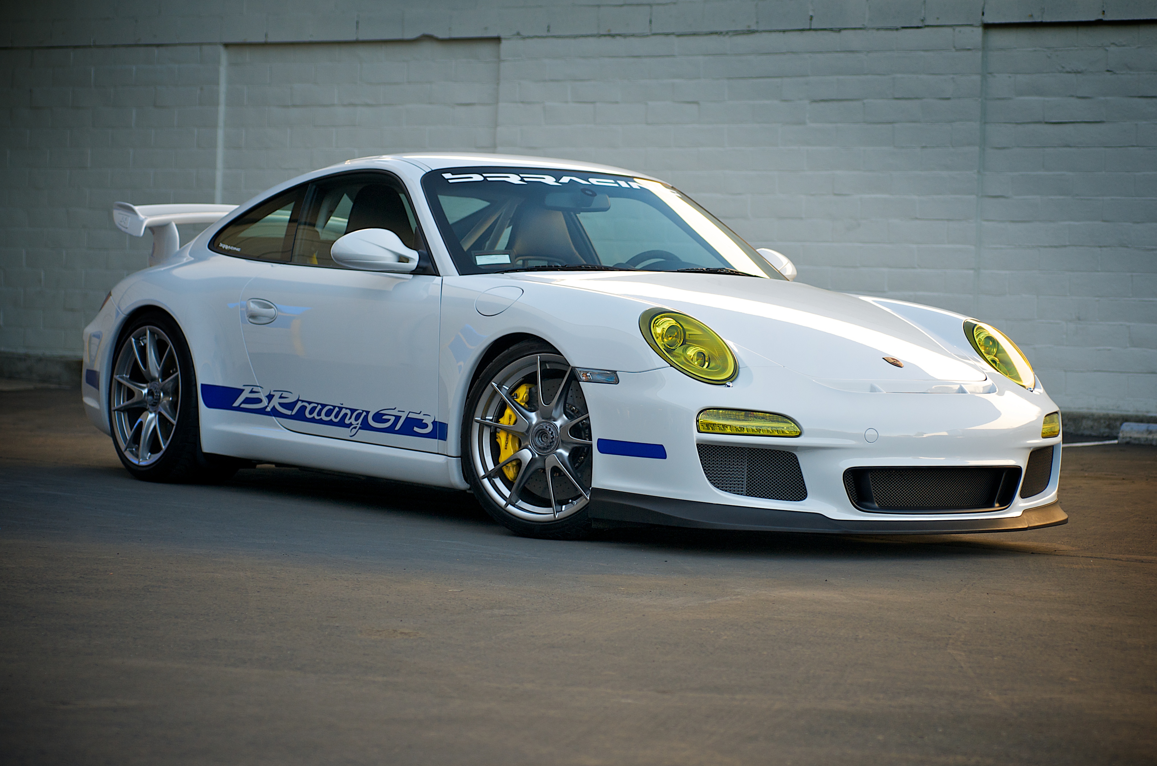BRRacing Porsche 997 GT3 front
