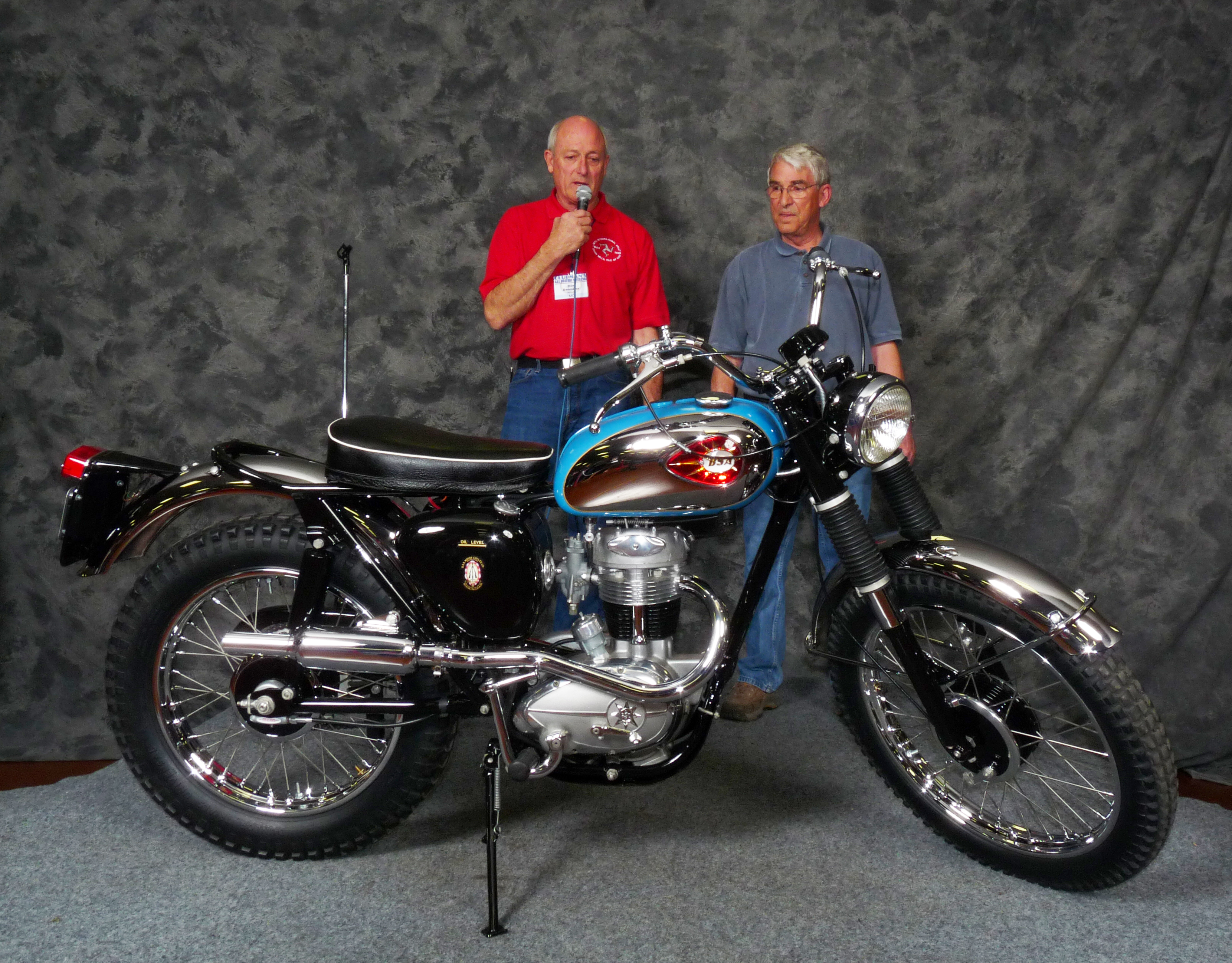 BSA C15T Trials 1961