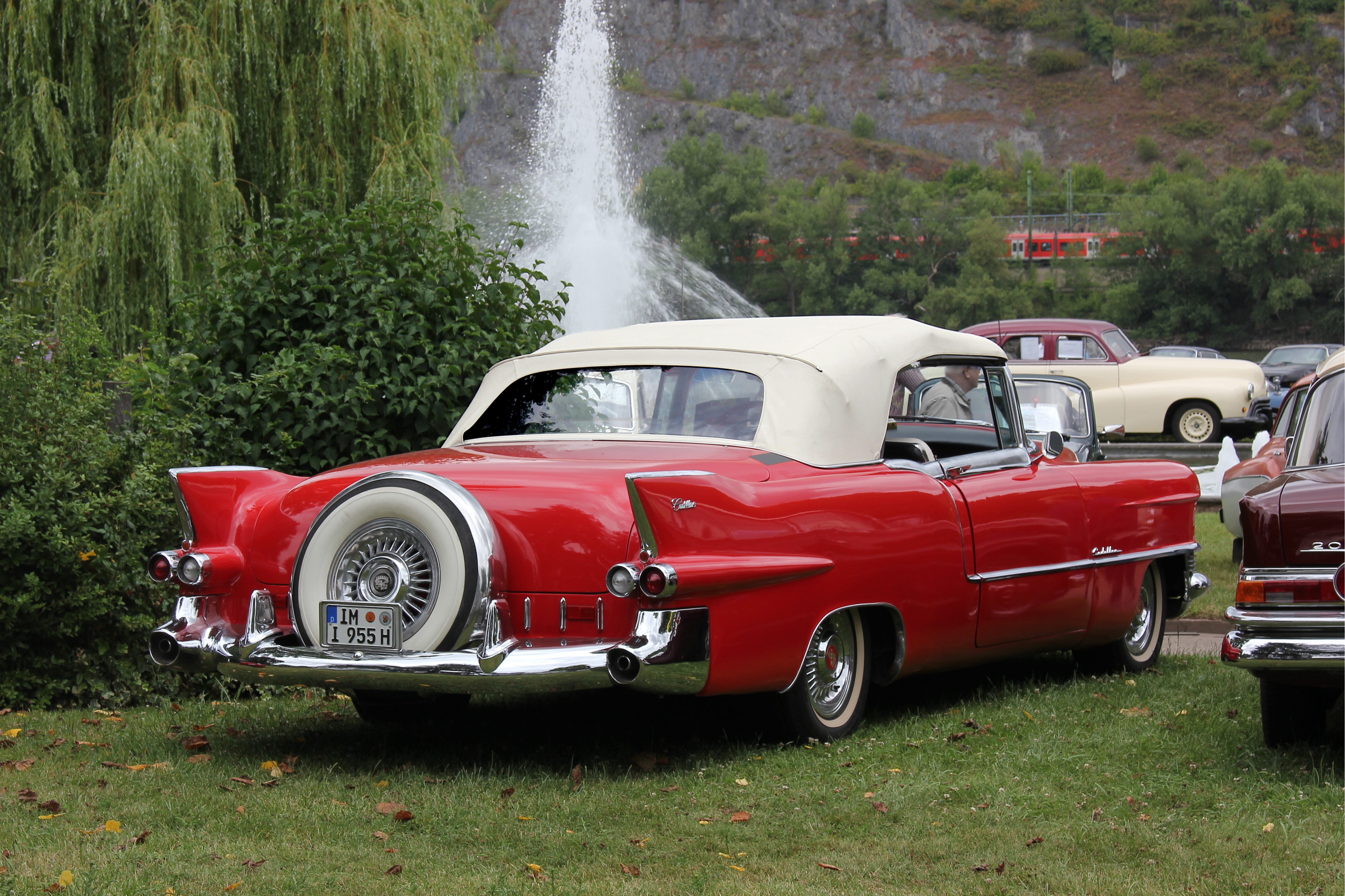 Cadillac Eldorado Special, Bj. 1955, Heck (2017-07-02 Sp r)