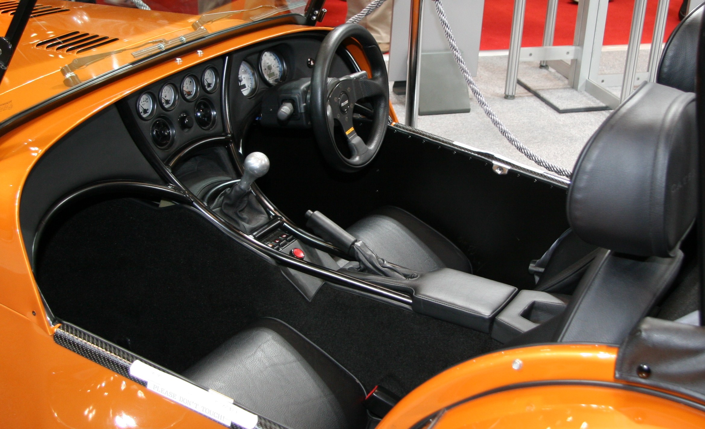 Caterham CSR interior