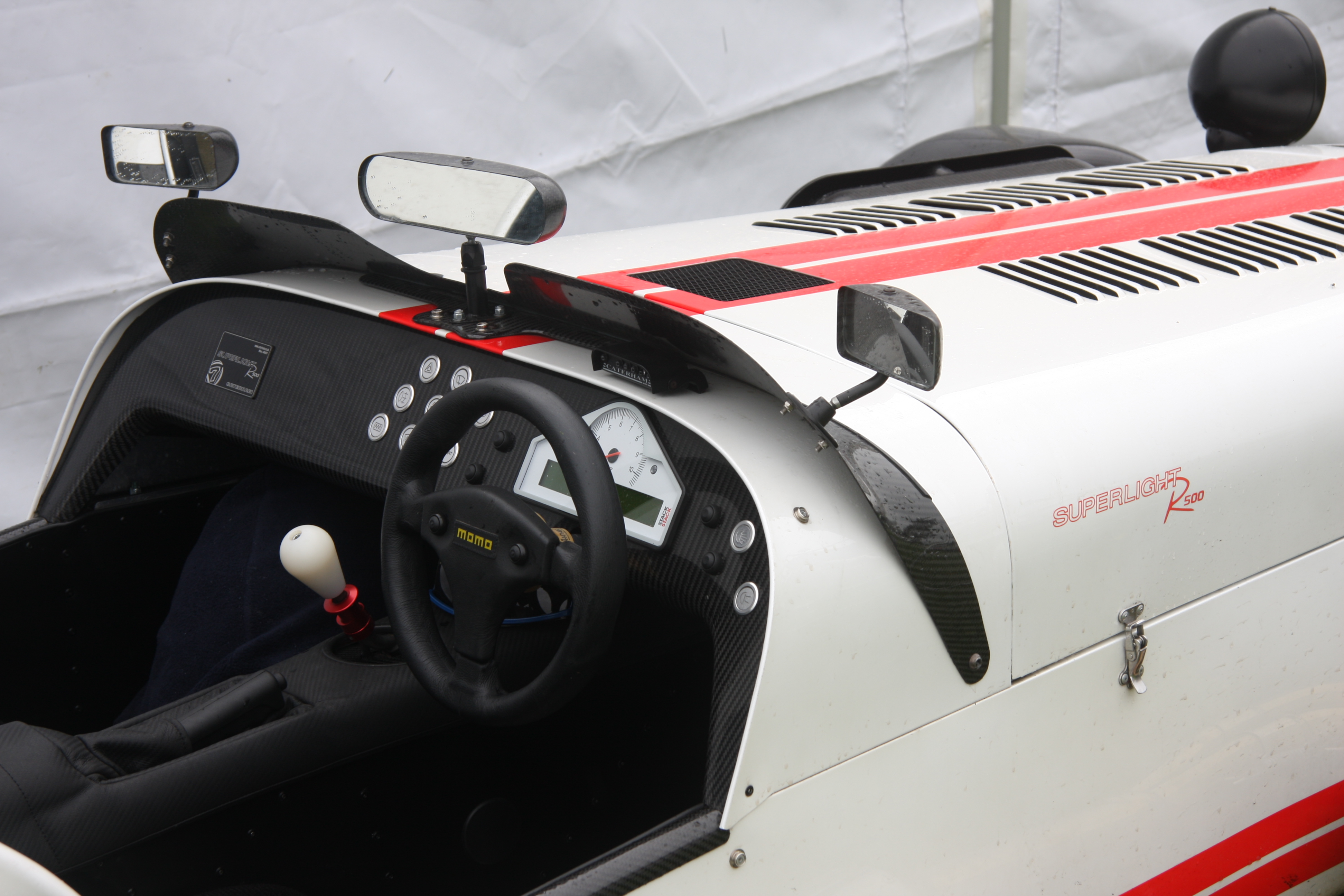 Caterham R500 Superlight dash