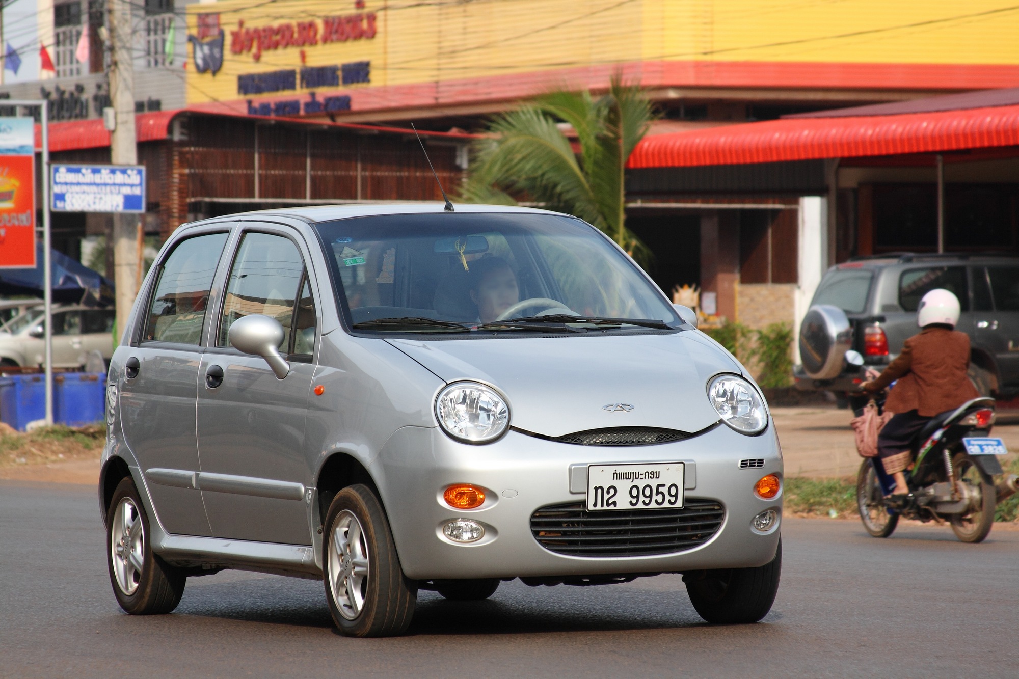 Chery QQ in Pakxe Laos