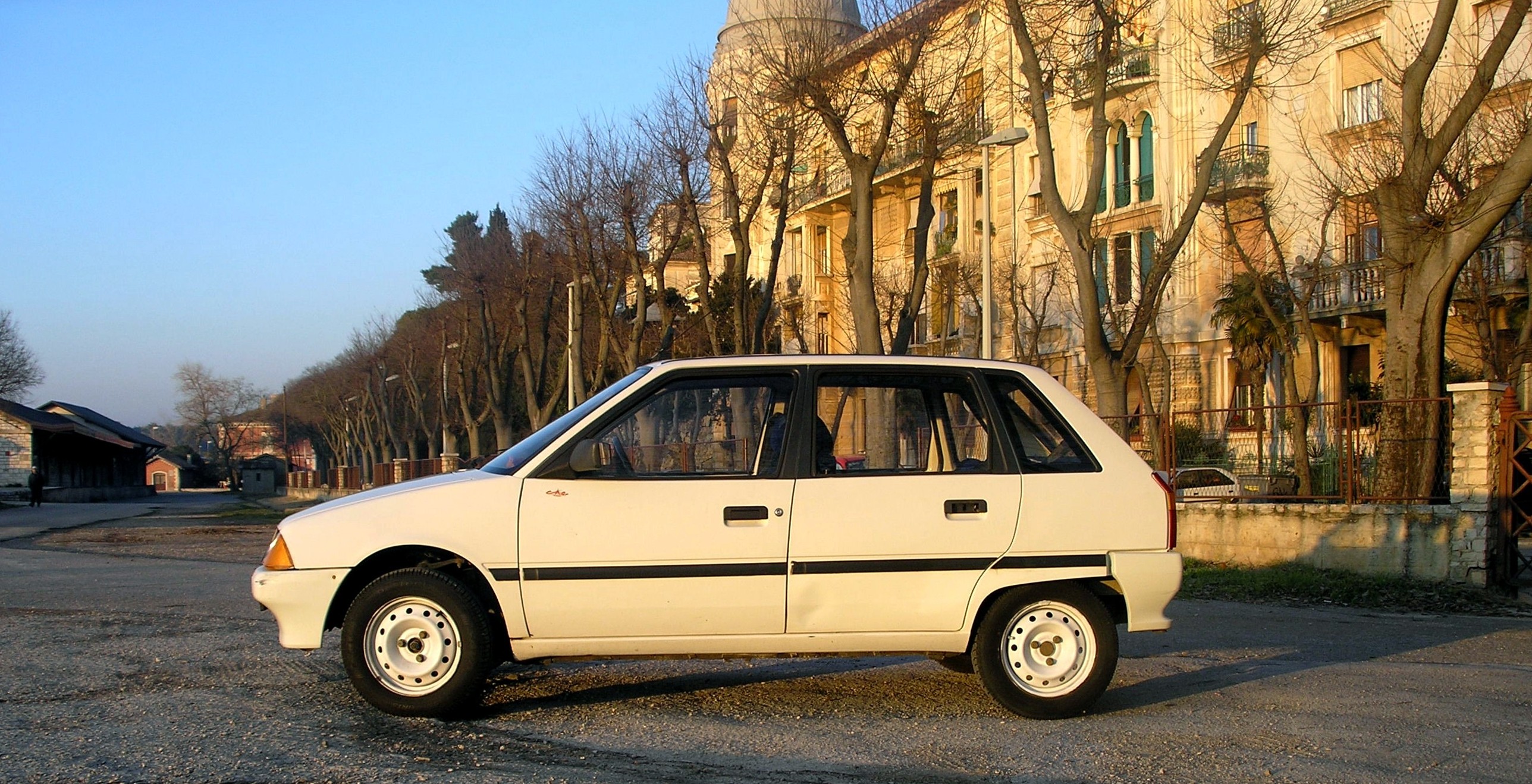 Citroen AX white 1