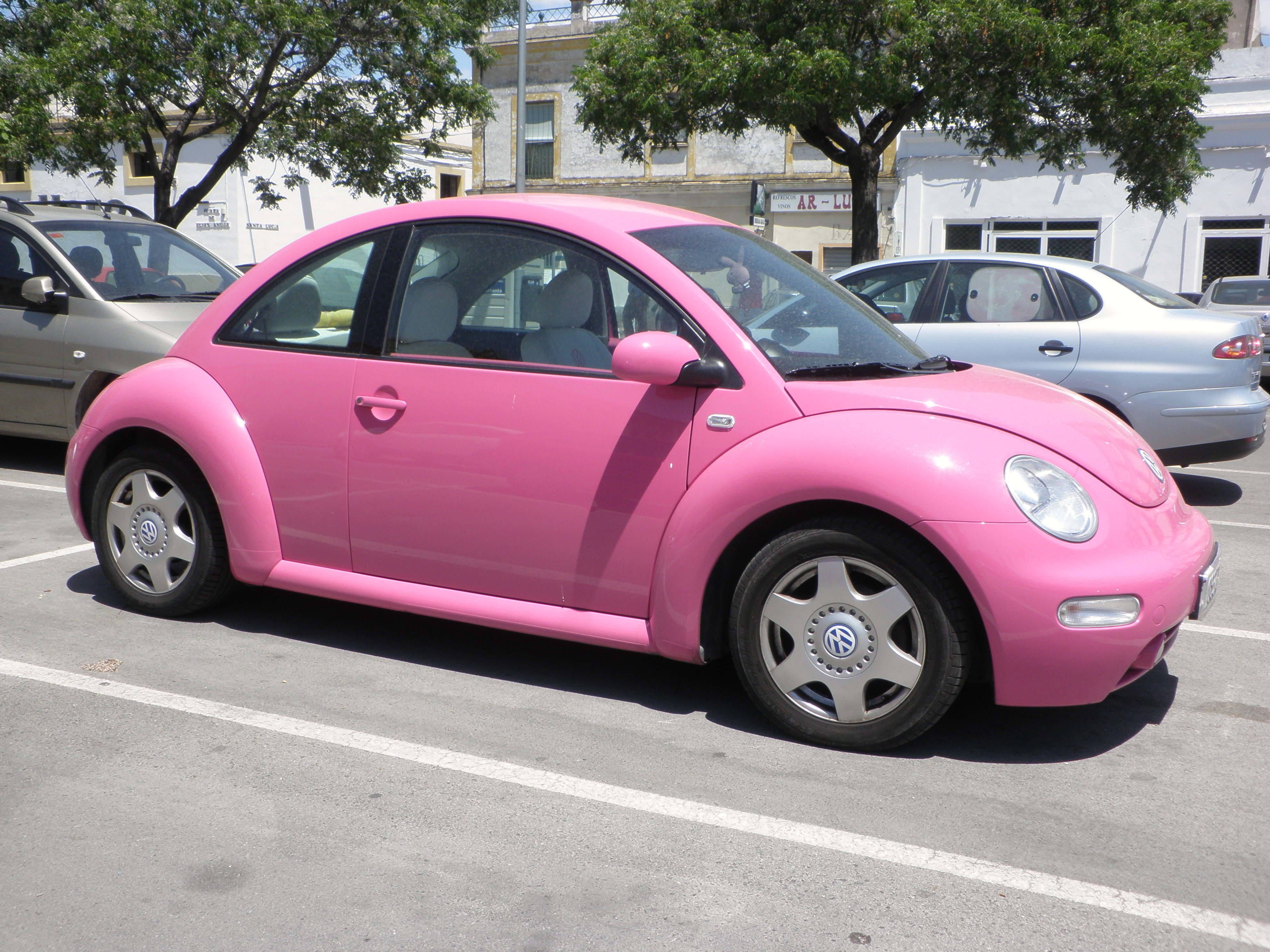 Coche rosa
