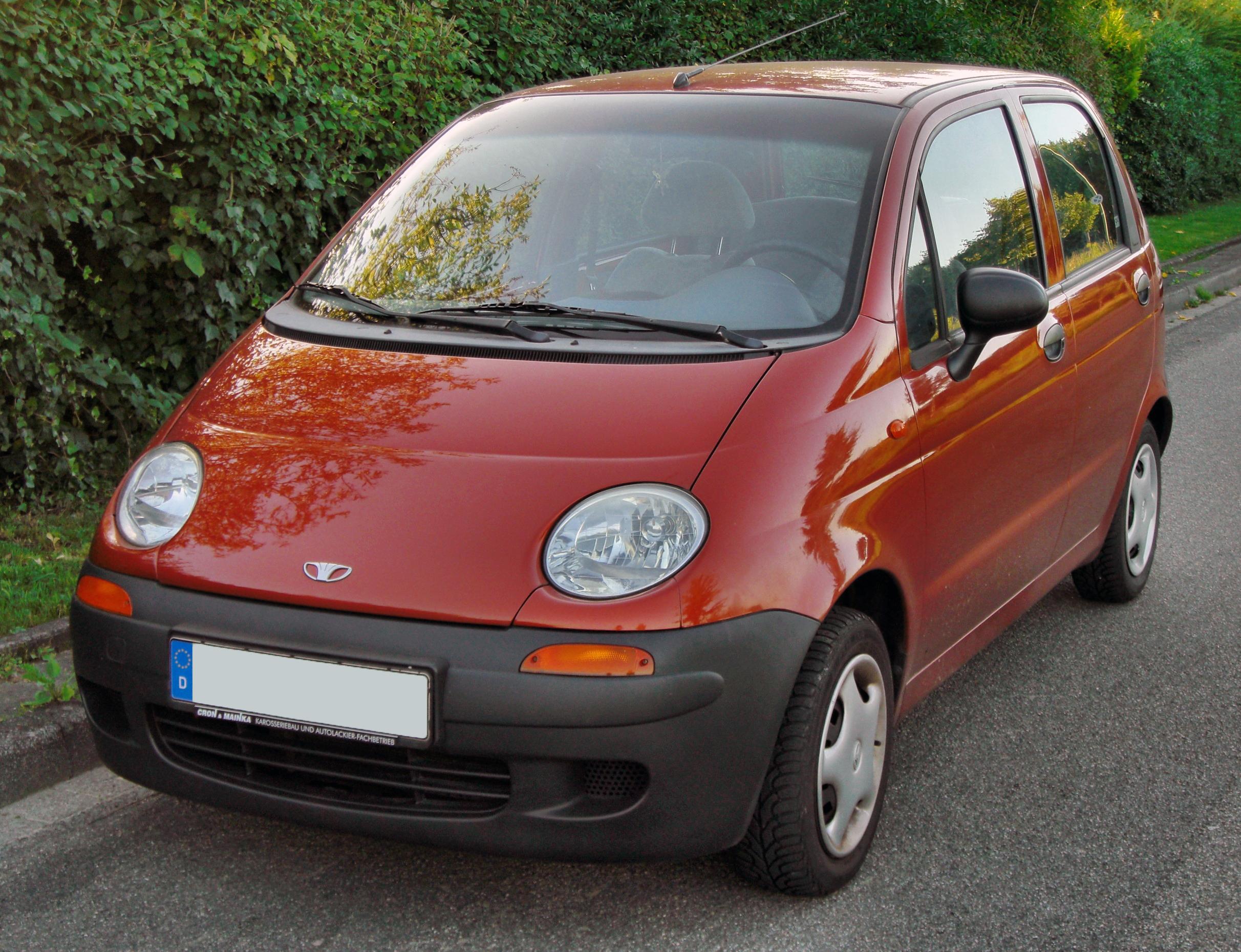 Daewoo Matiz 20090815 front