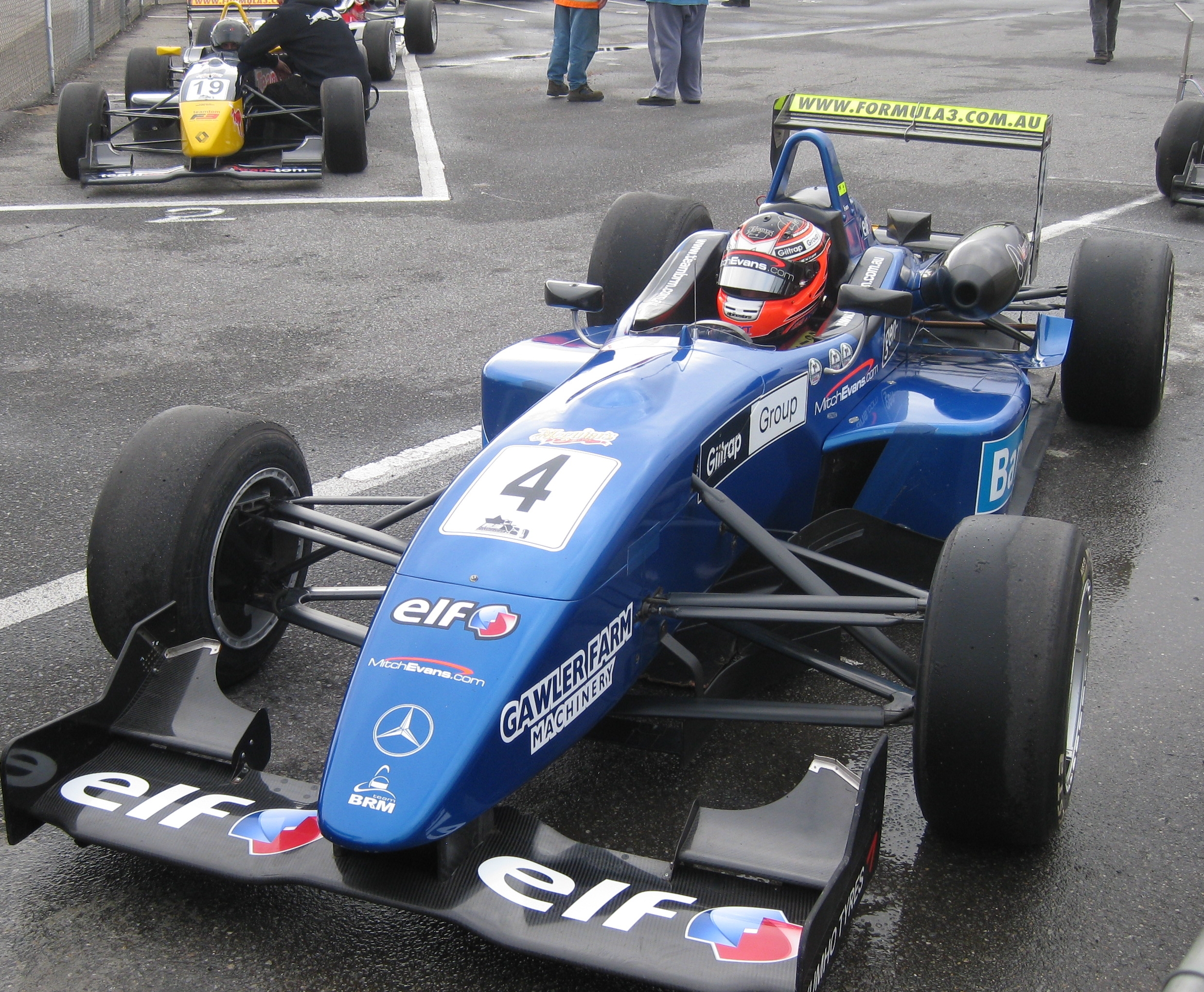 Dalllara F307 of Mitch Evans