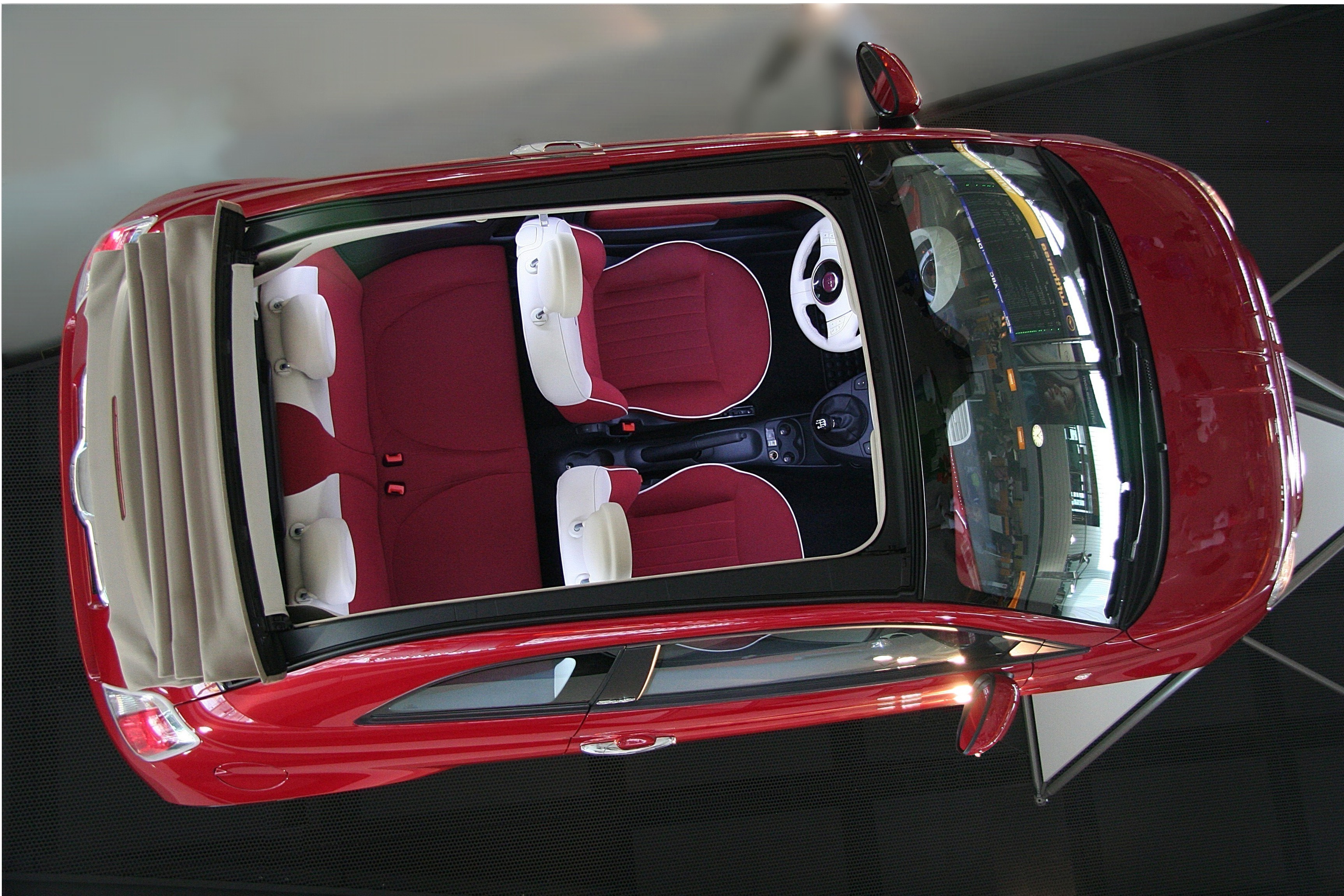 Fiat 500 Cabrio, Bj. 2009 (2009-07-23) ret