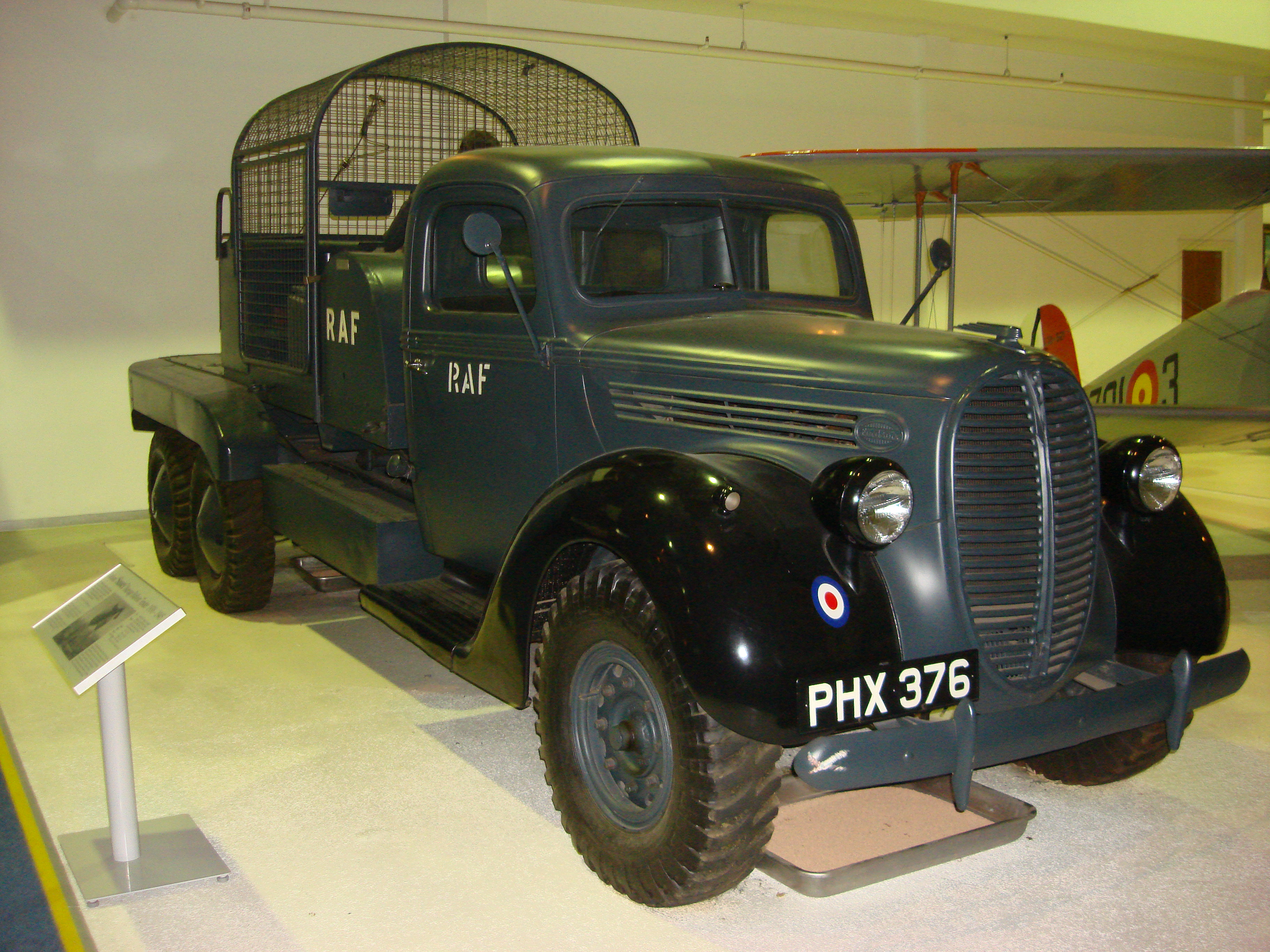 Fordson Sussex Barrage Balloon Tender RAF Museum
