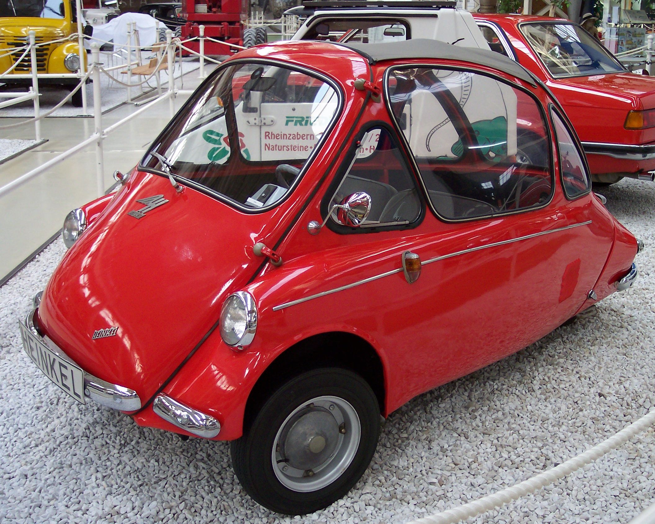 Heinkel Kabine vl red