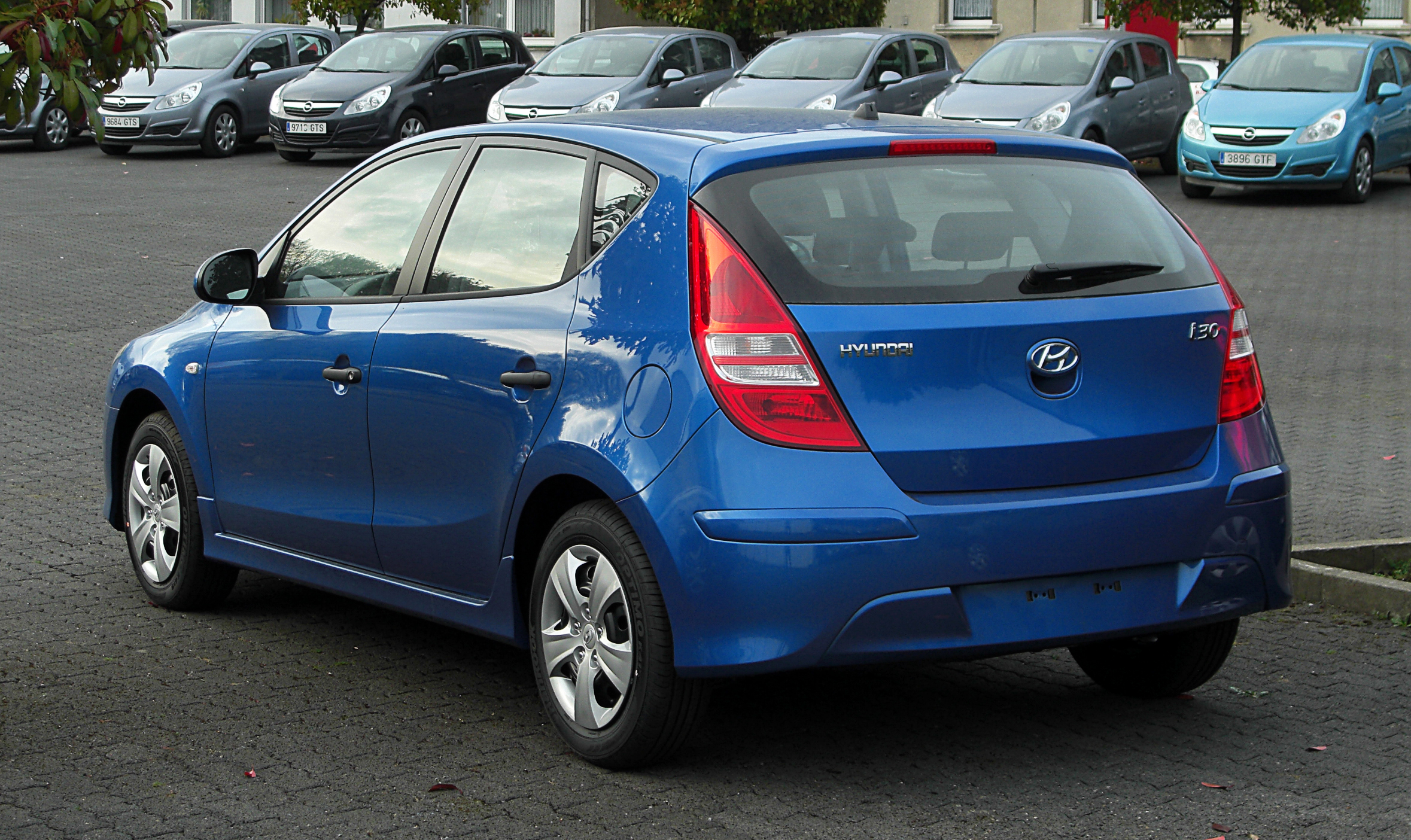 Hyundai i30 (Facelift) – Heckansicht, 7. April 2011, Velbert