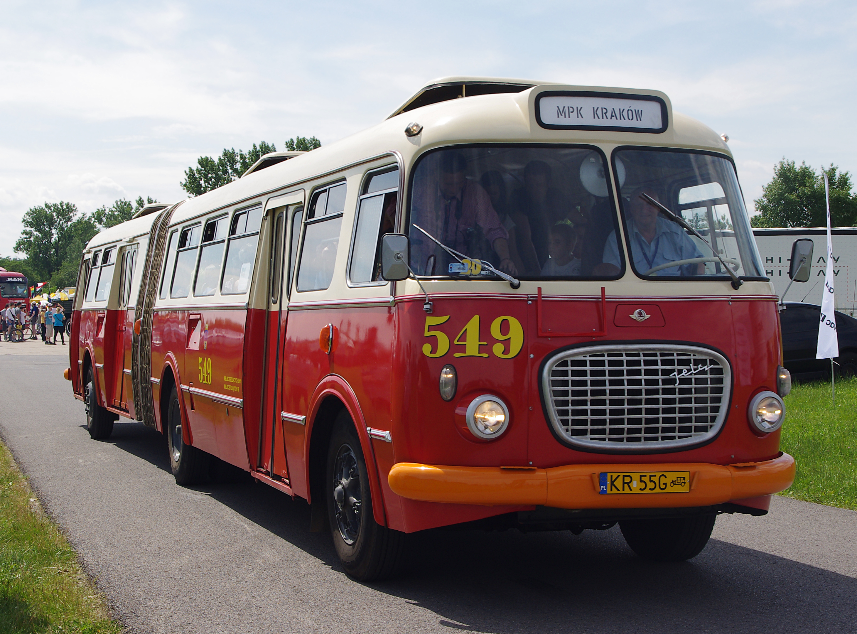 Jelcz 021 - MPK Kraków - 20130616 8483