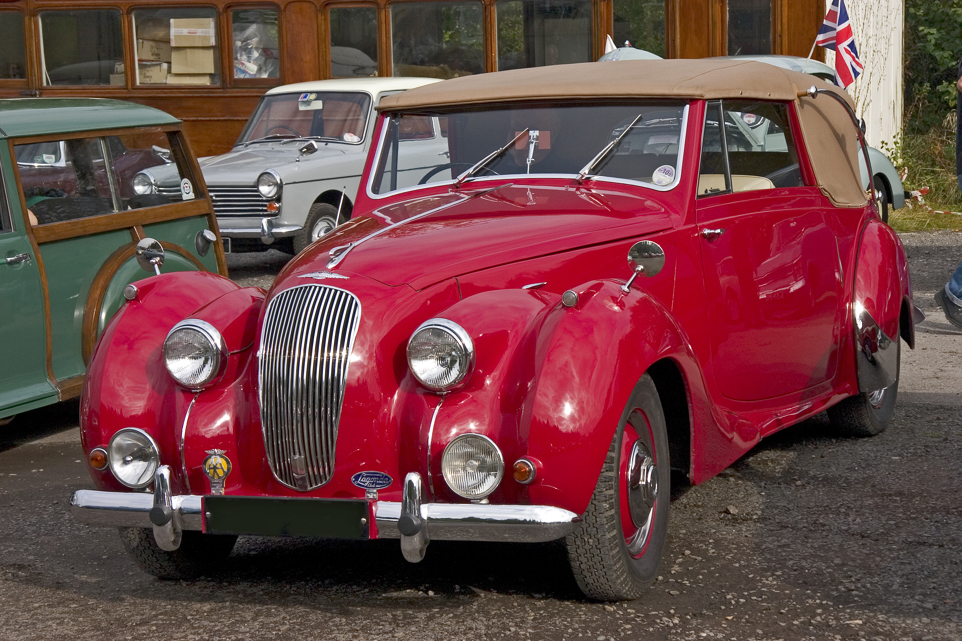 Lagonda 2-6litre DHC front