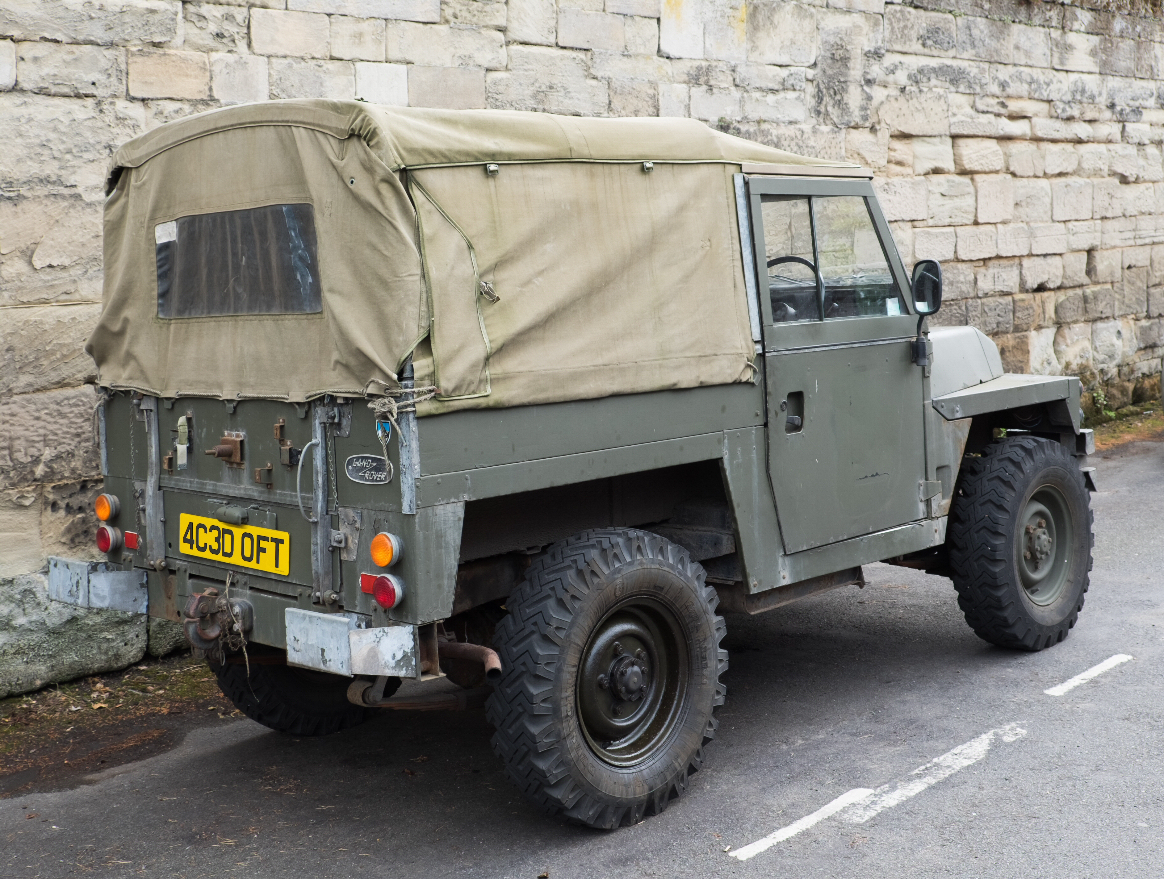 Land Rover Series III Lightweight 1979 - rear