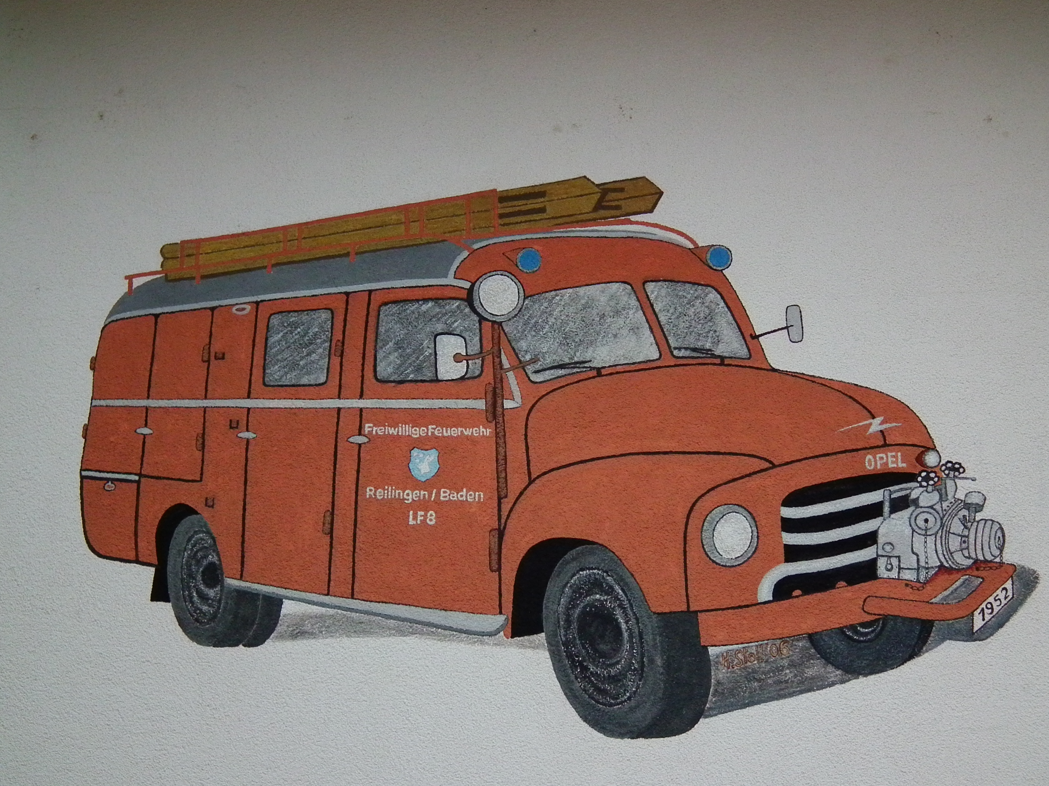LF 8 Feuerwehr Reilingen