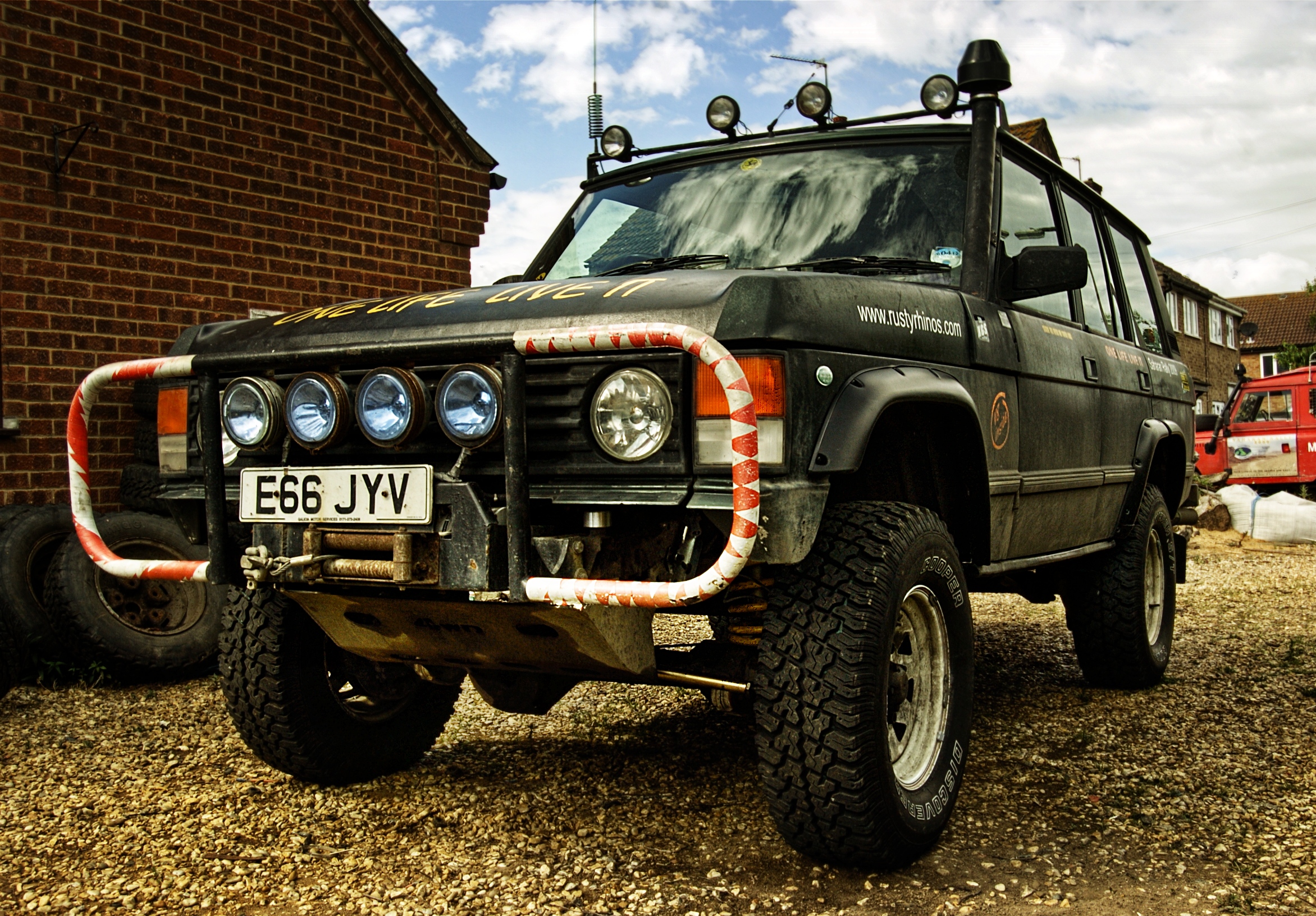 Lifted Range Rover