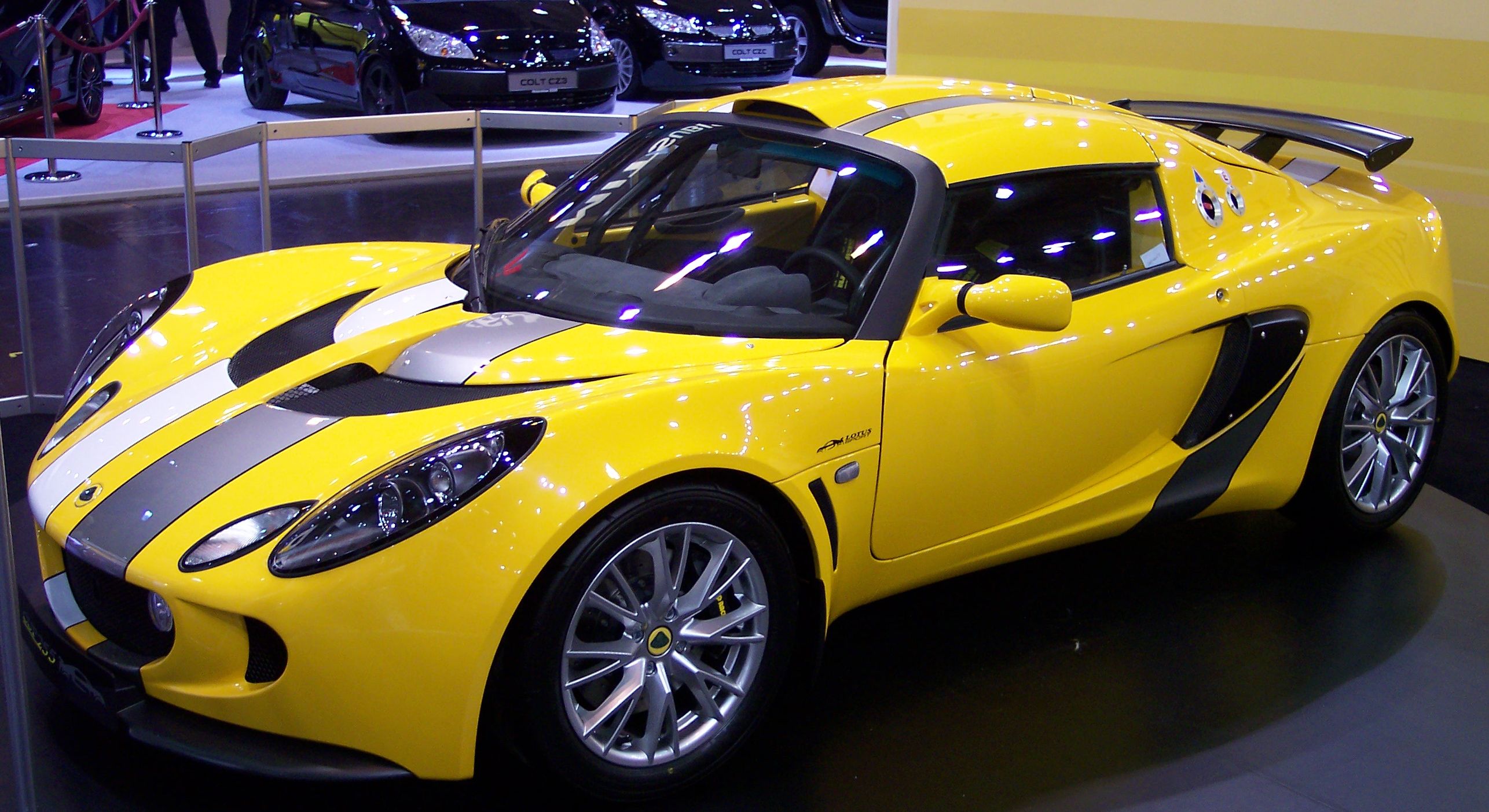 Lotus Sport Exige Cup 255 yellow vl EMS