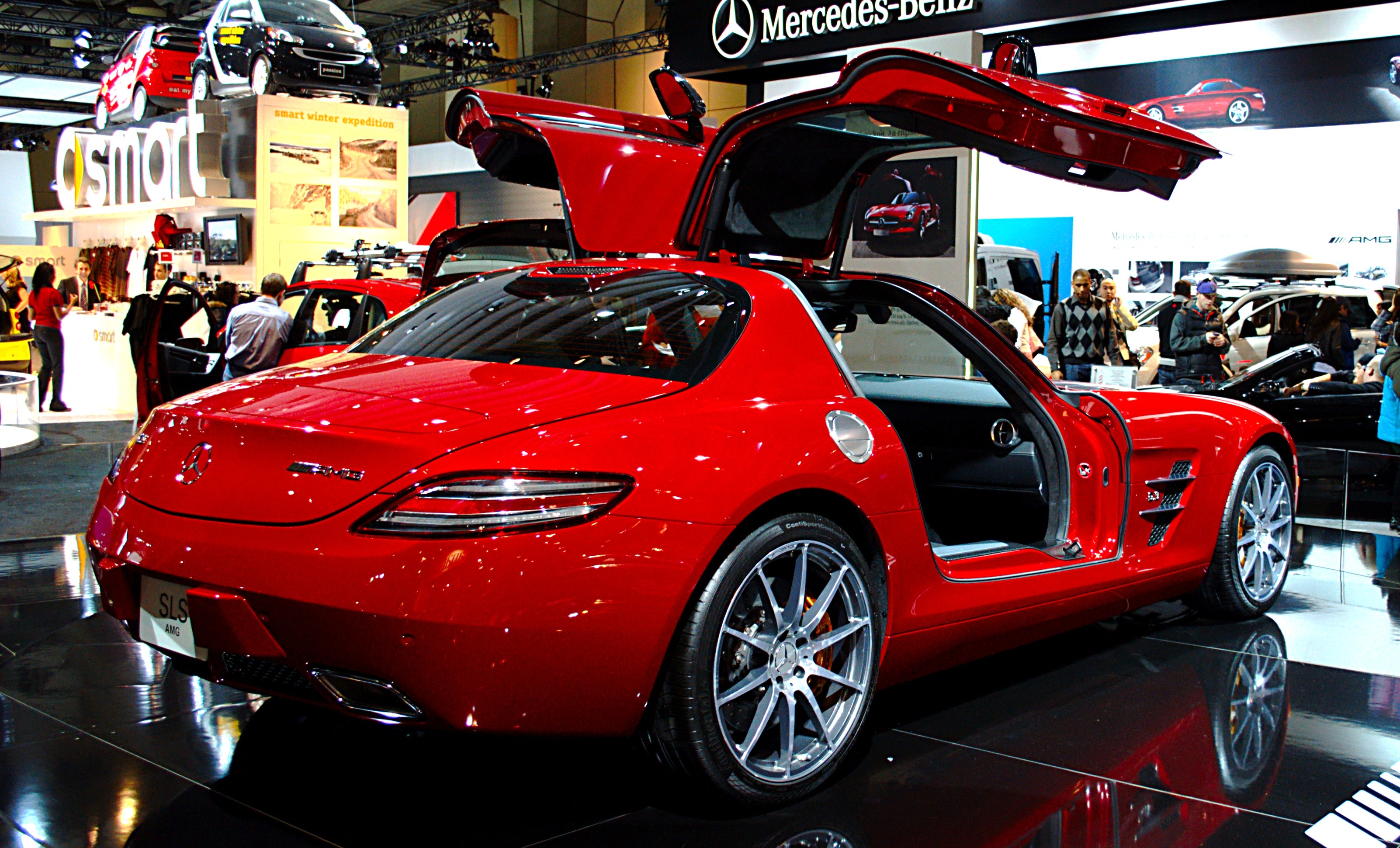 Mercedes-Benz SLS AMG rear