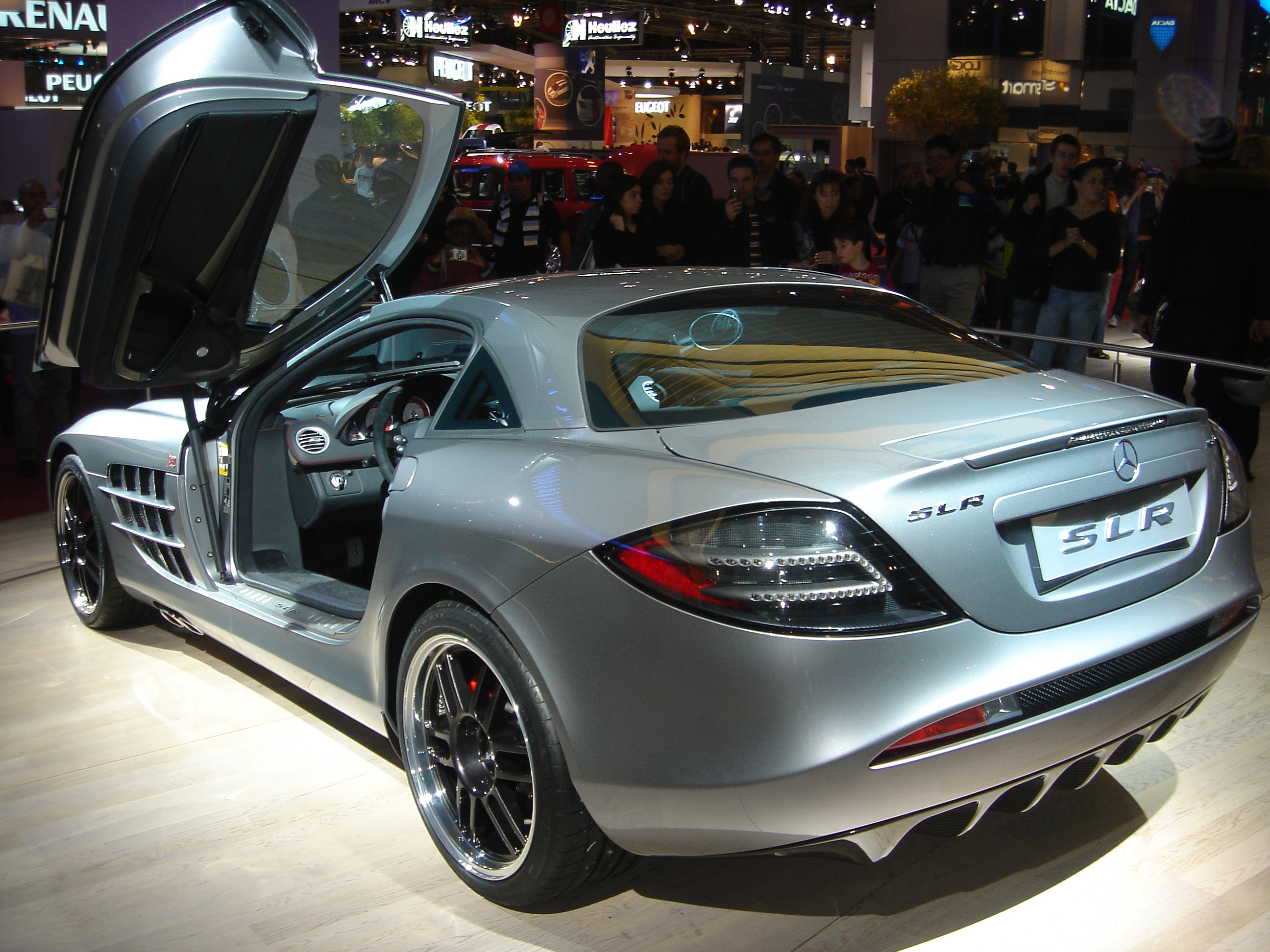 Mercedes Benz SLR 722 rear
