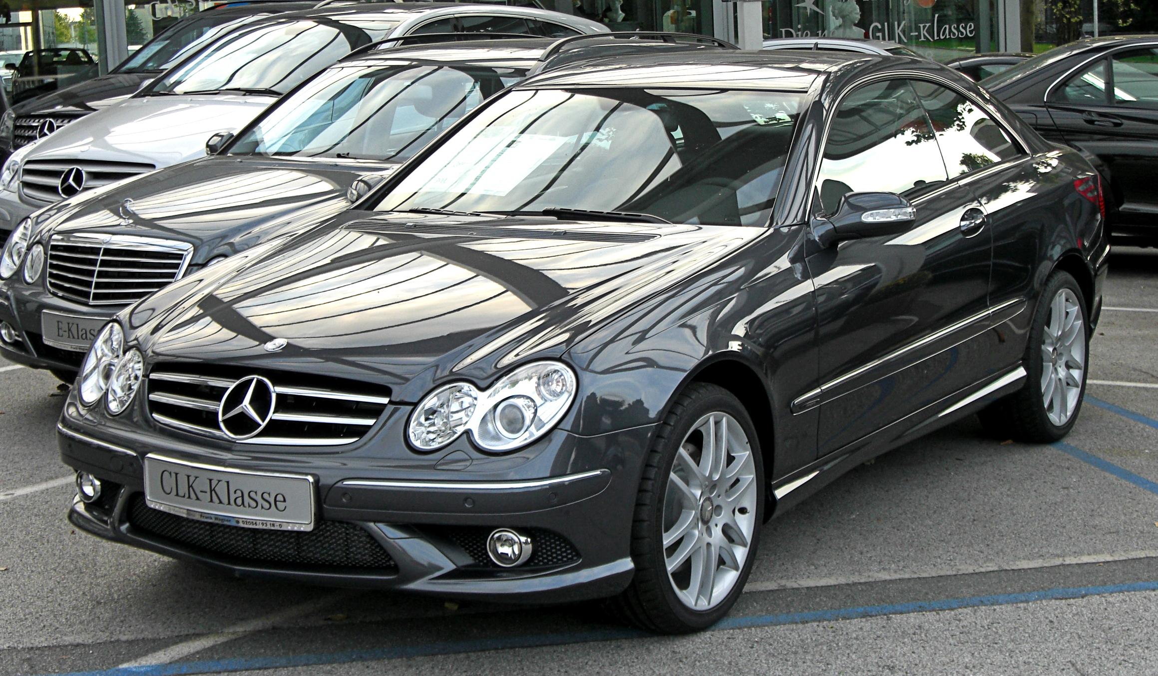 Mercedes CLK200Kompressor Sportpaket front