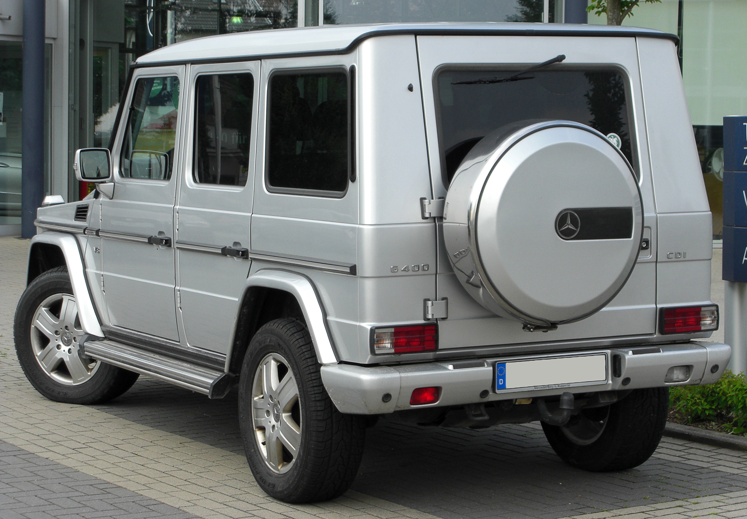 Mercedes G 400 CDI Limited Edition (W463) rear 20100612